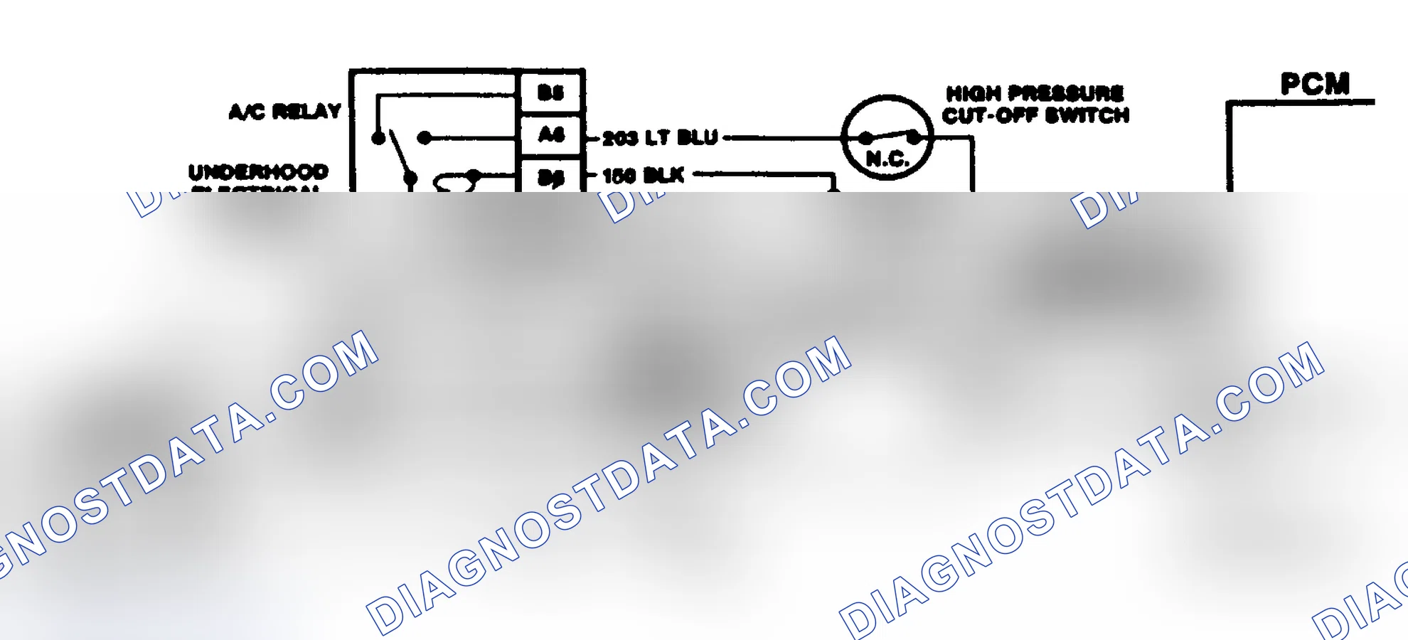 Scheme 582: A/C REQUEST SIGNAL CIRCUIT DIAGNOSIS