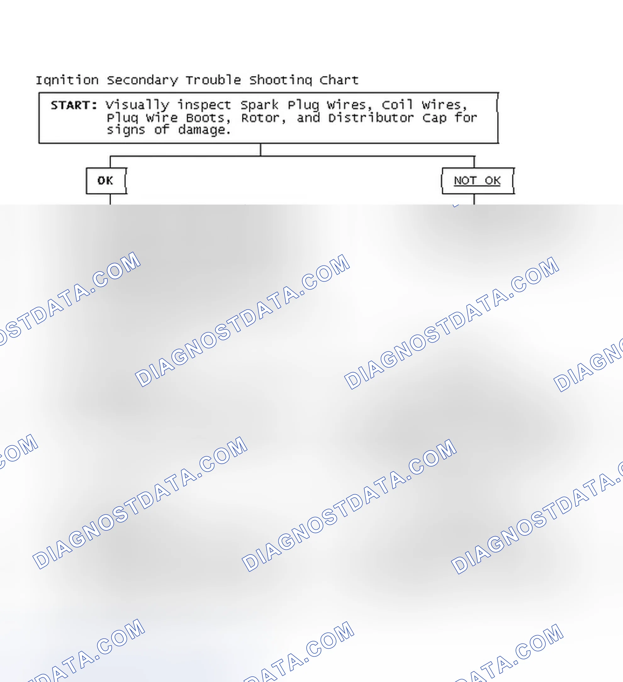 Scheme 1: Ignition Secondary Trouble Shooting Chart