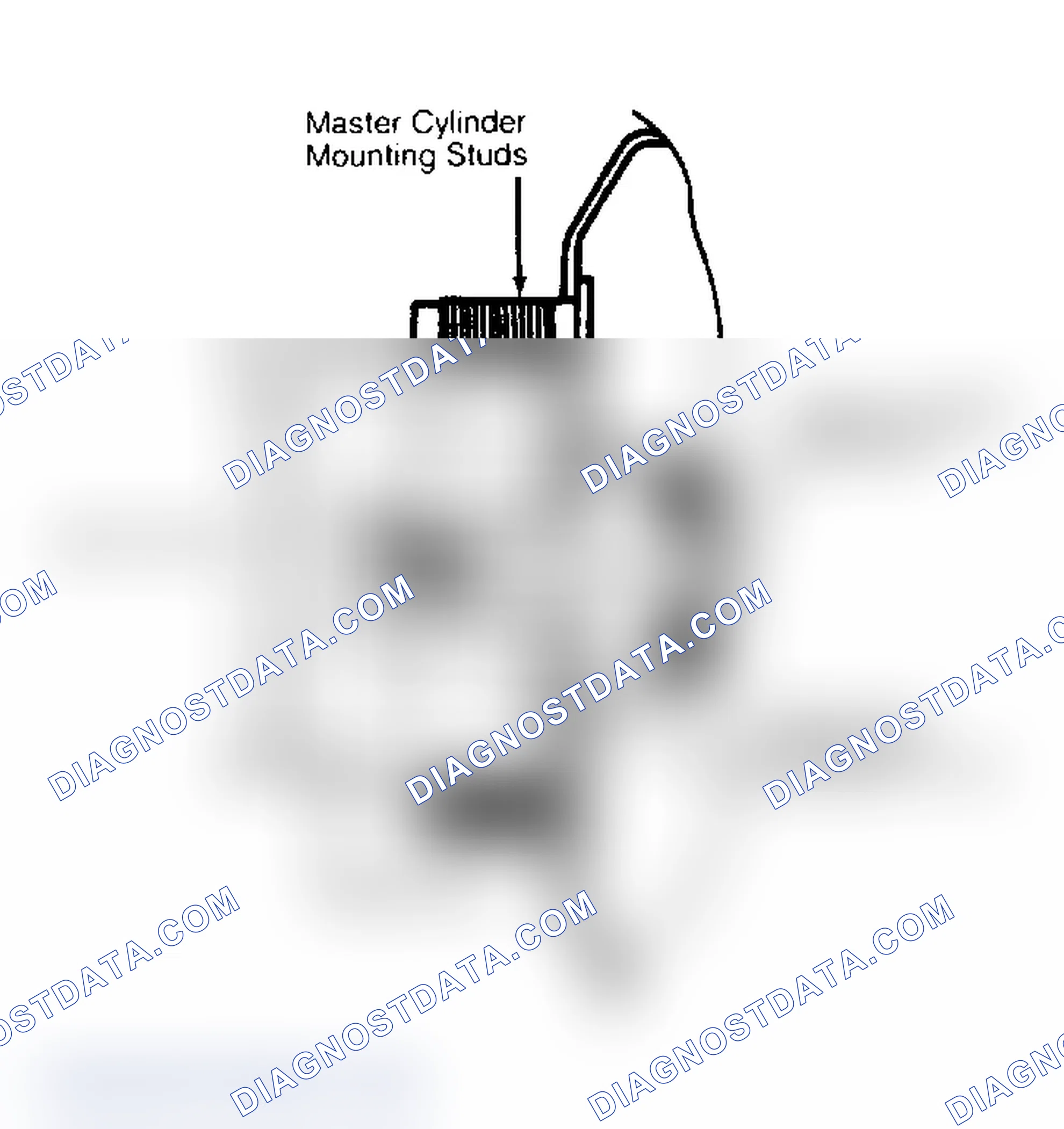 Scheme 6: Adjusting Brake Booster Push Rod (All Models Except Aerostar & "F" Series Super Duty)
