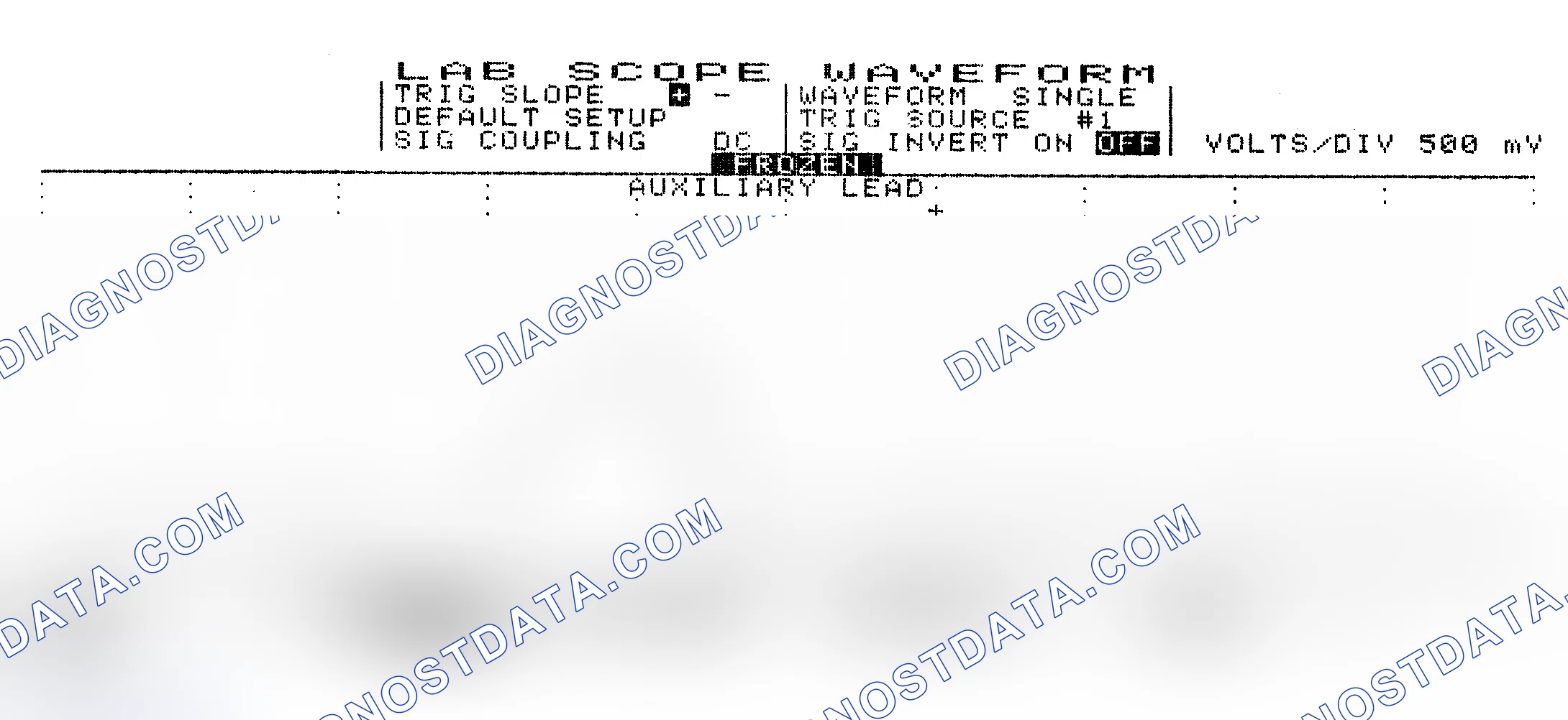 Scheme 10: Single Injector w/Excessive Current Flow - Current Pattern