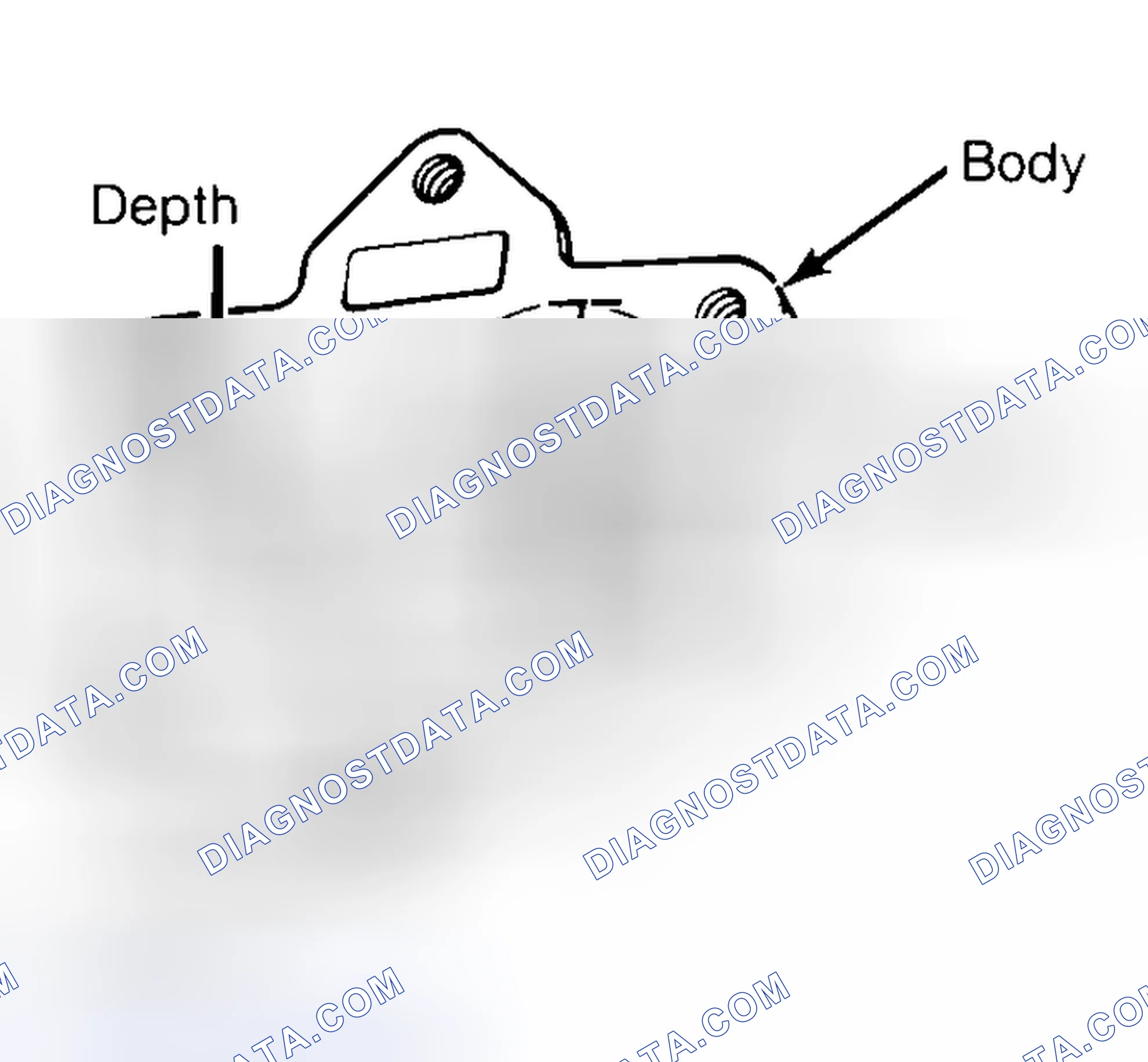 Scheme 35: Measuring Oil Pump Gear Cavity