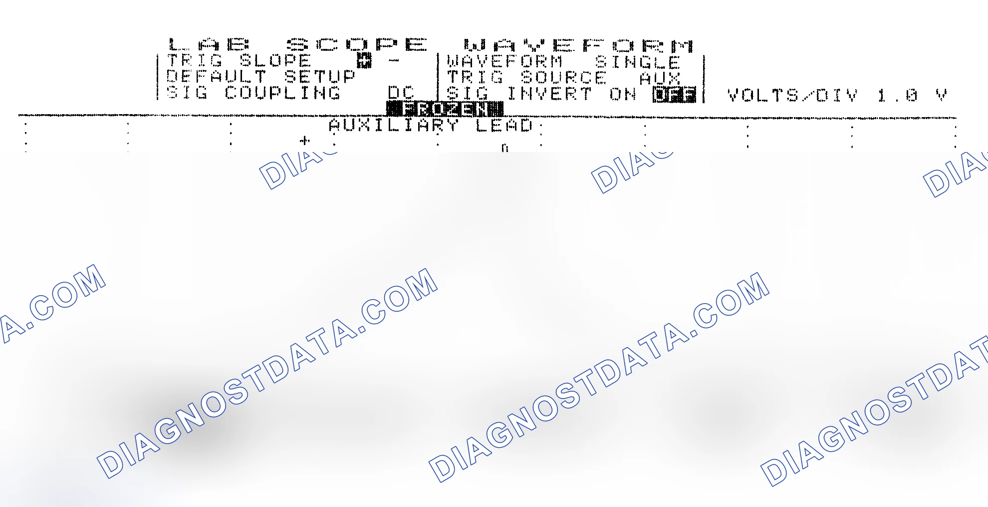 Scheme 19: Single Injector w/Excessive Current Flow - Current Pattern