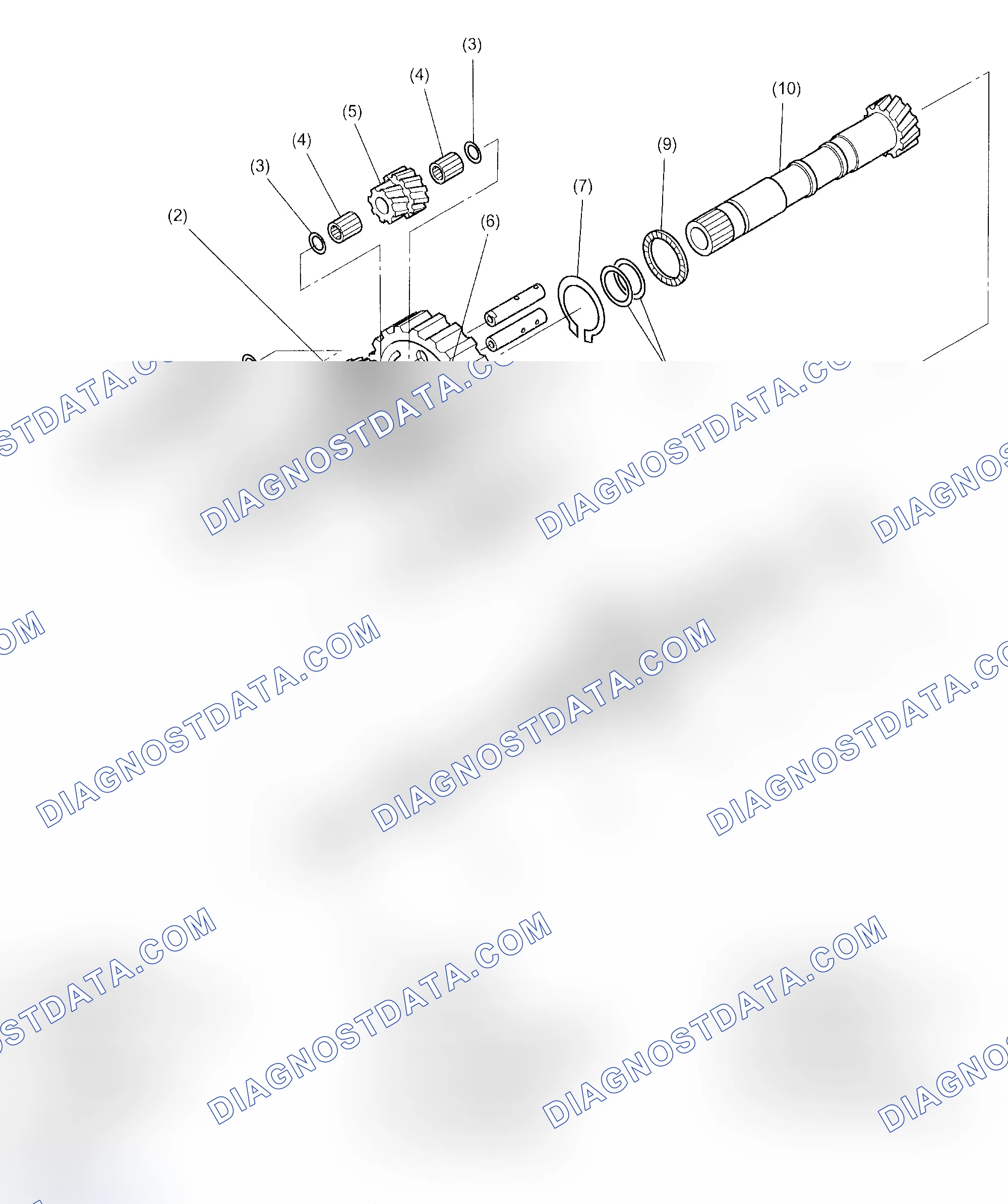Scheme 759: CENTER DIFFERENTIAL ASSEMBLY