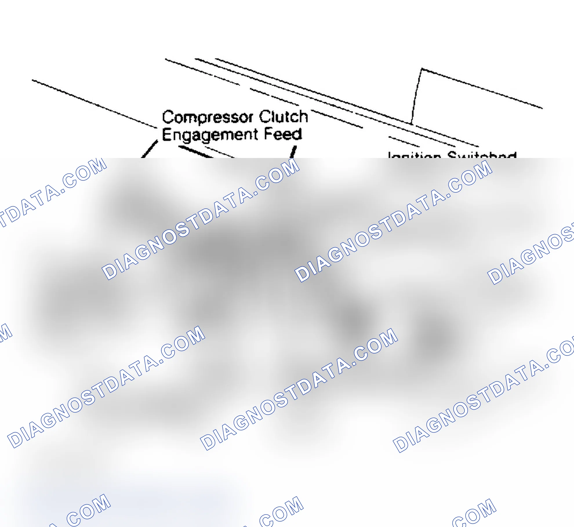 Scheme 5: Blower & A/C Clutch Control Terminals (Illustration shows function of each terminal.)