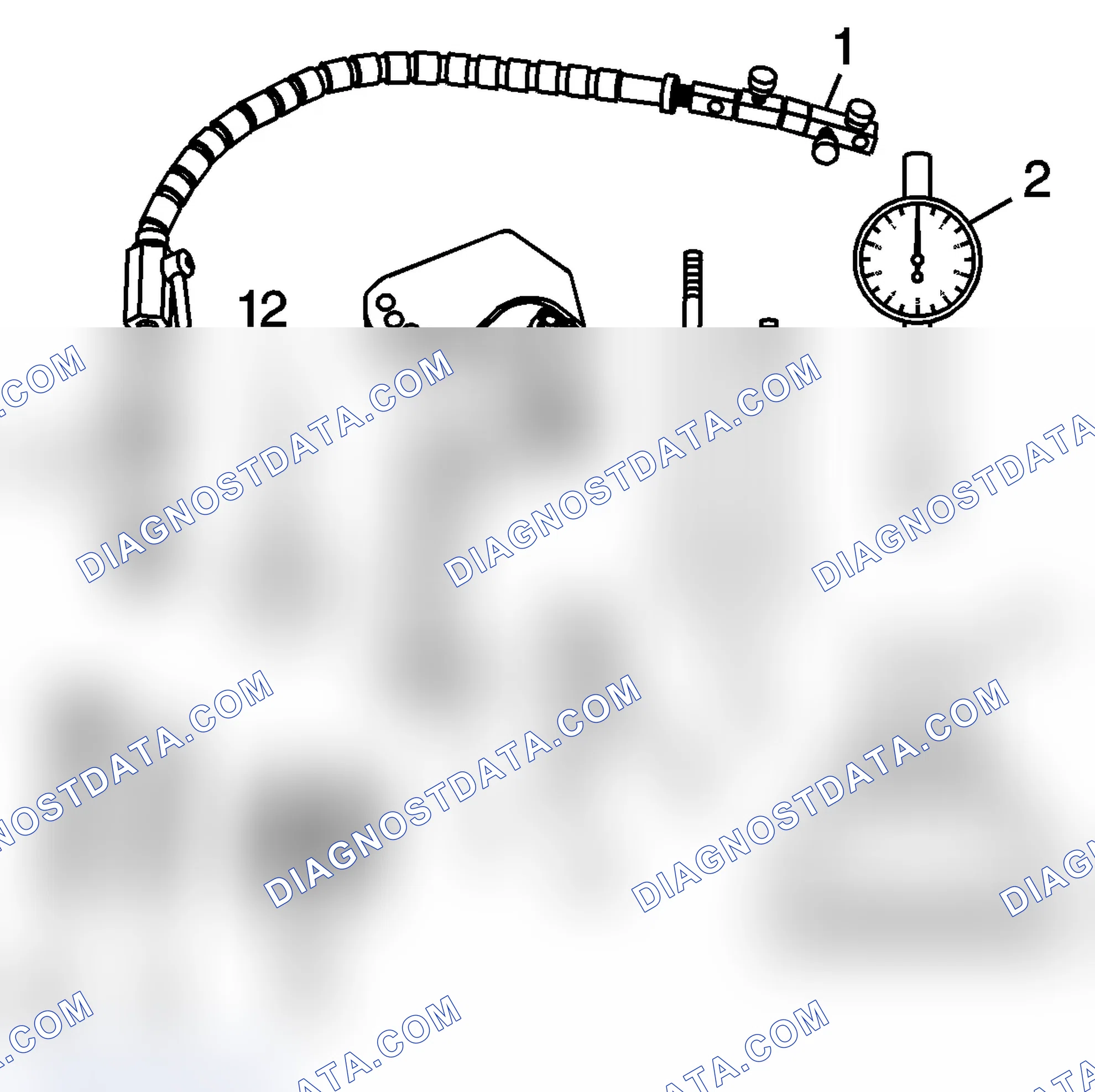 Scheme 9: Measuring Connecting Rod Bearing Clearance - Using J 43690/J 43690-100