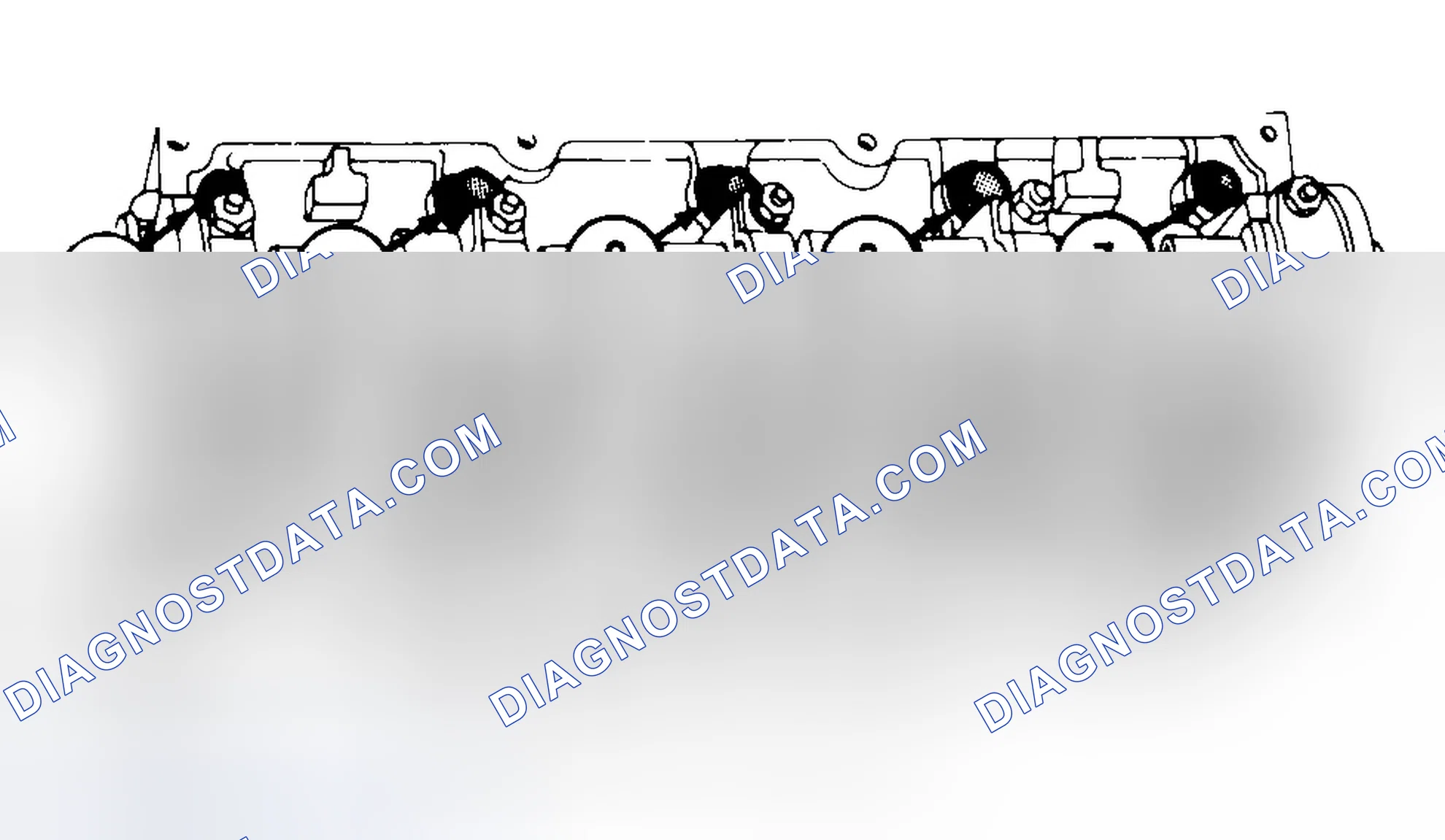 Scheme 7: Typical Cylinder Head Tightening or Loosening Sequence