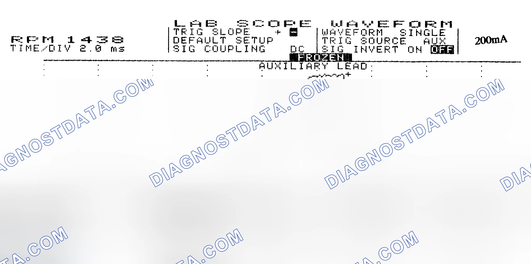 Scheme 15: Single Injector w/Normal Current Flow - Current Pattern