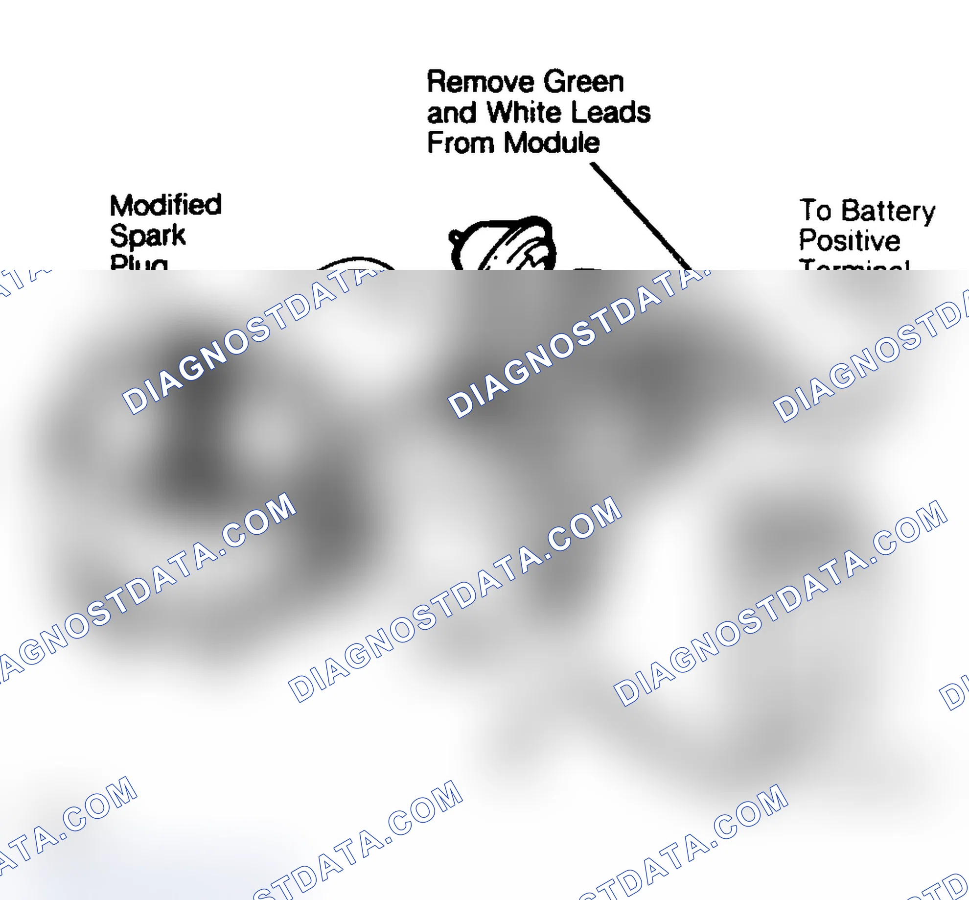 Scheme 5: Checking Distributor Components with Voltmeter & Test Light Integral coil model is illustrated.