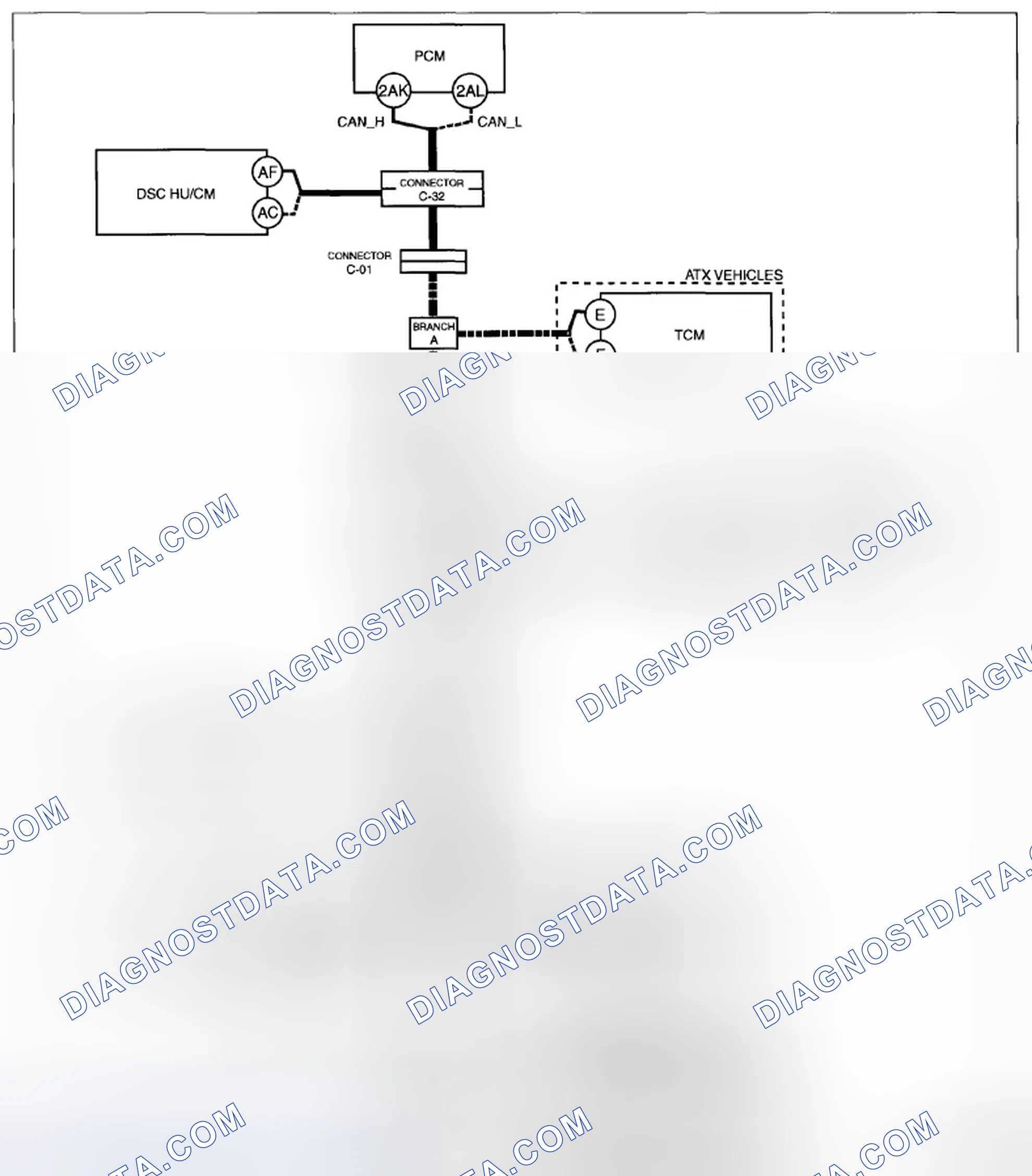 Scheme 21: On-Board Diagnostic System - Wiring Diagram (Possible Cause J)