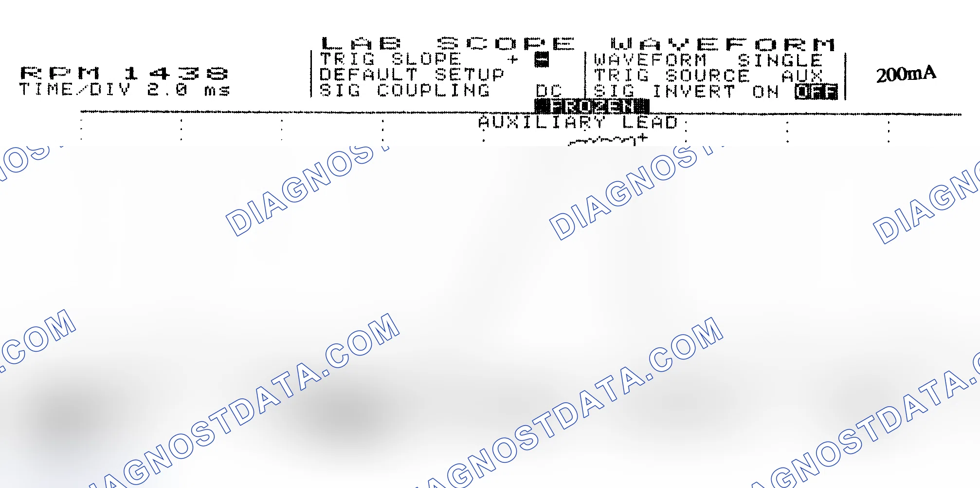 Scheme 15: Single Injector w/Normal Current Flow - Current Pattern