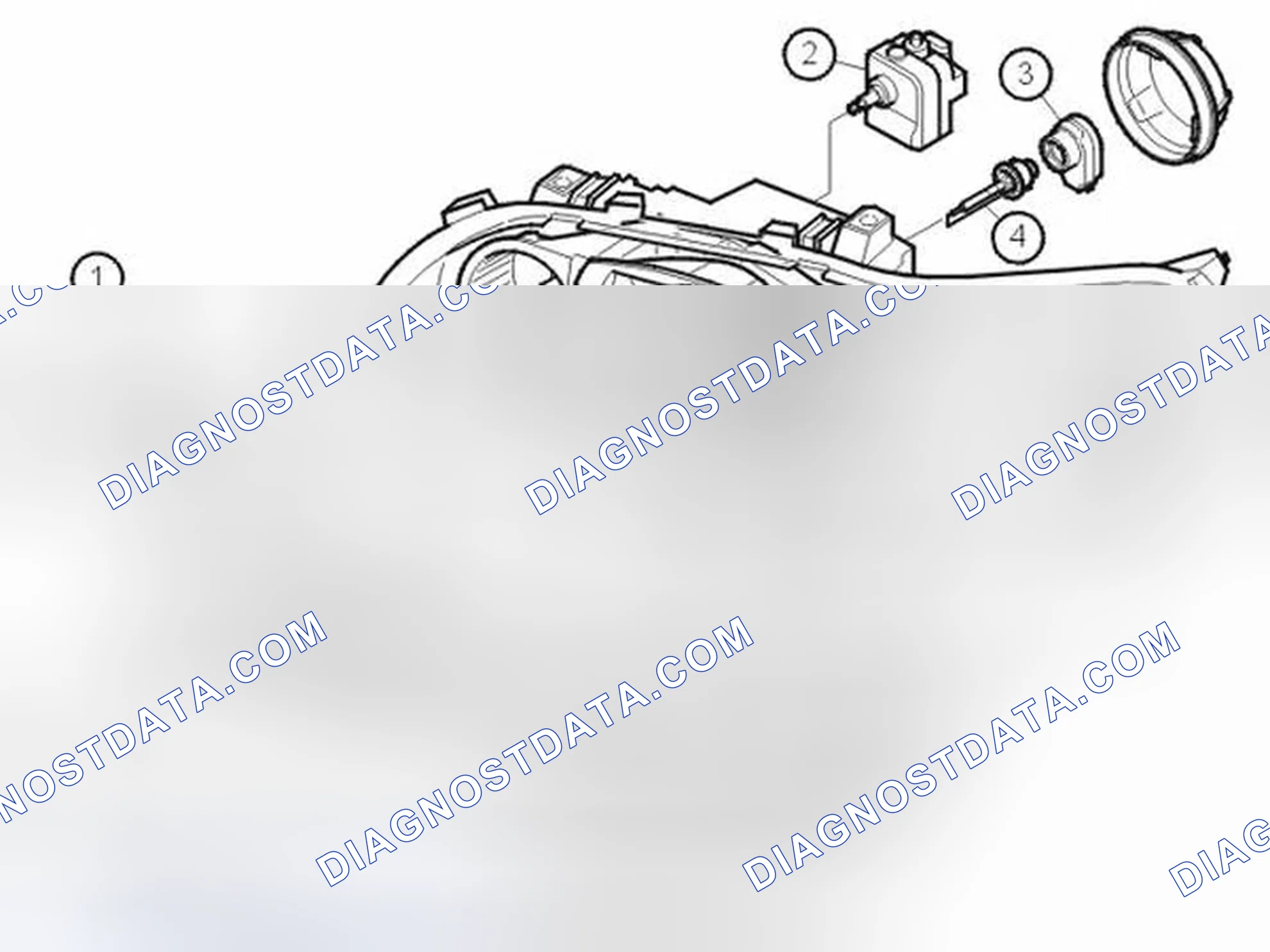 Scheme 259: HEADLAMP SYSTEM, BI-XENON