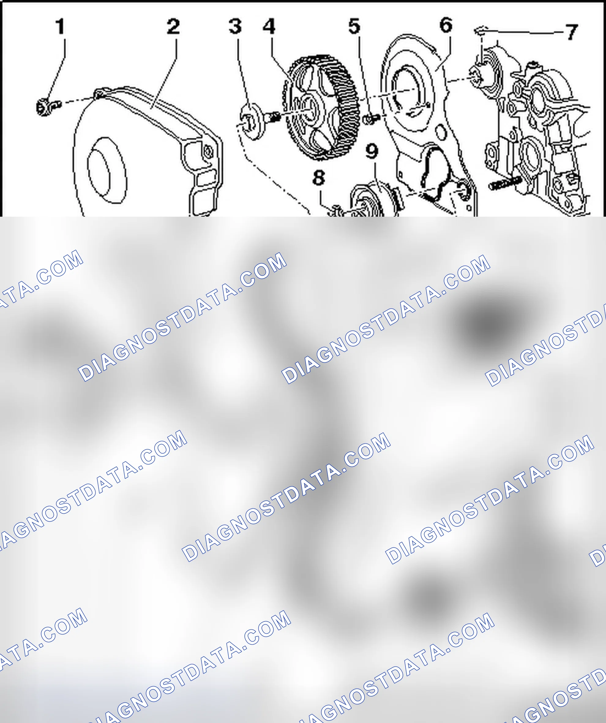 Scheme 422: TOOTHED BELT DRIVE OVERVIEW