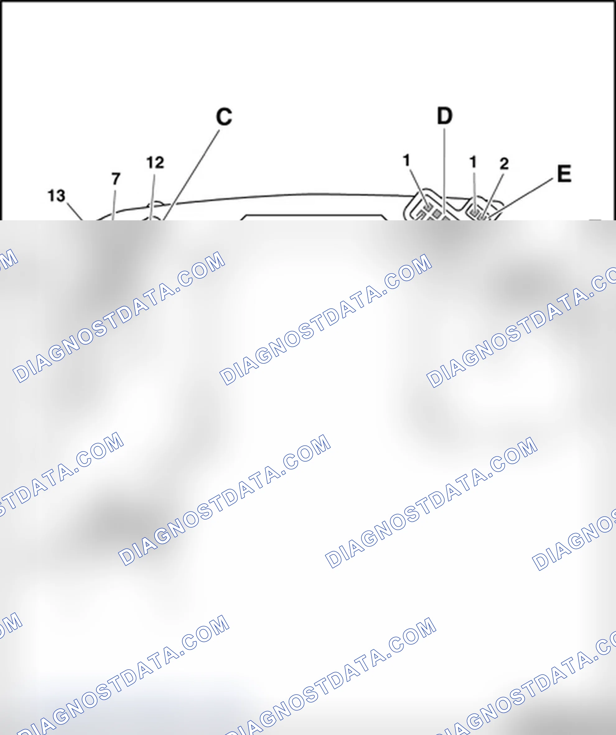 Scheme 289: Steering Column Electronics Systems Control Module J527 , front multi-pin connector assignments