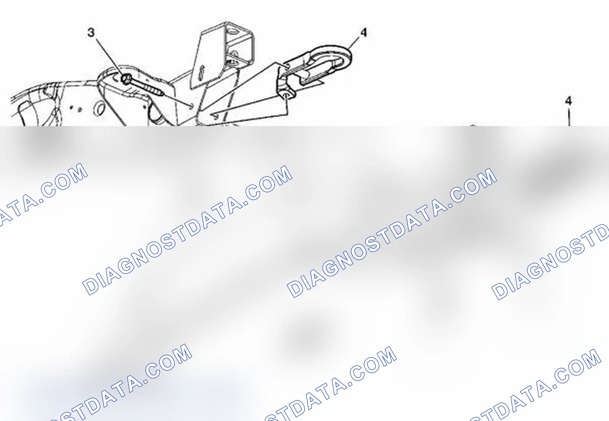 Scheme 3: Tow Hook Replacement (2500HD/3500 Series)