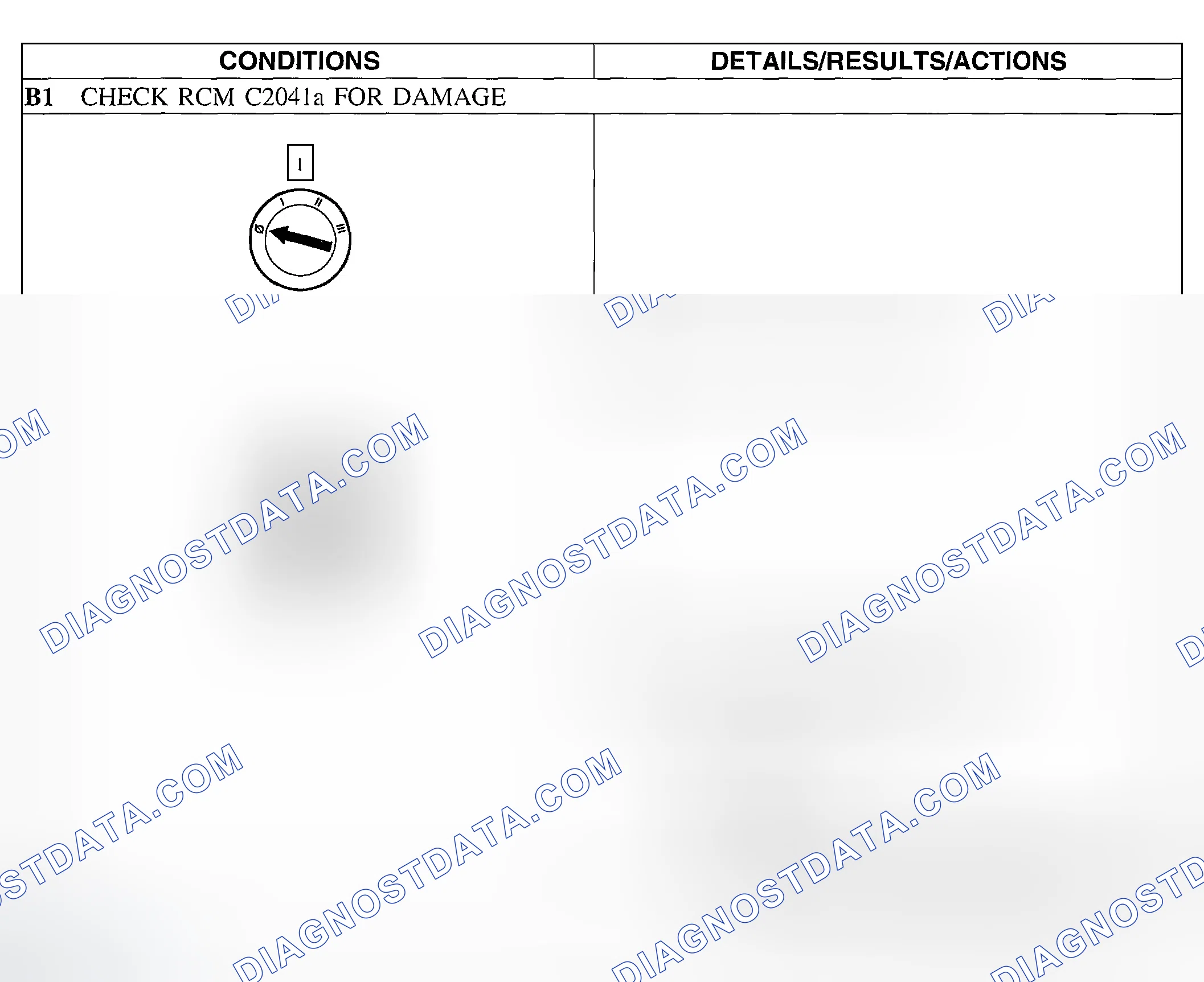 Scheme 7: PINPOINT TEST B: THE RESTRAINT CONTROL MODULE (RCM) DOES NOT RESPOND TO THE DIAGNOSTIC TOOL