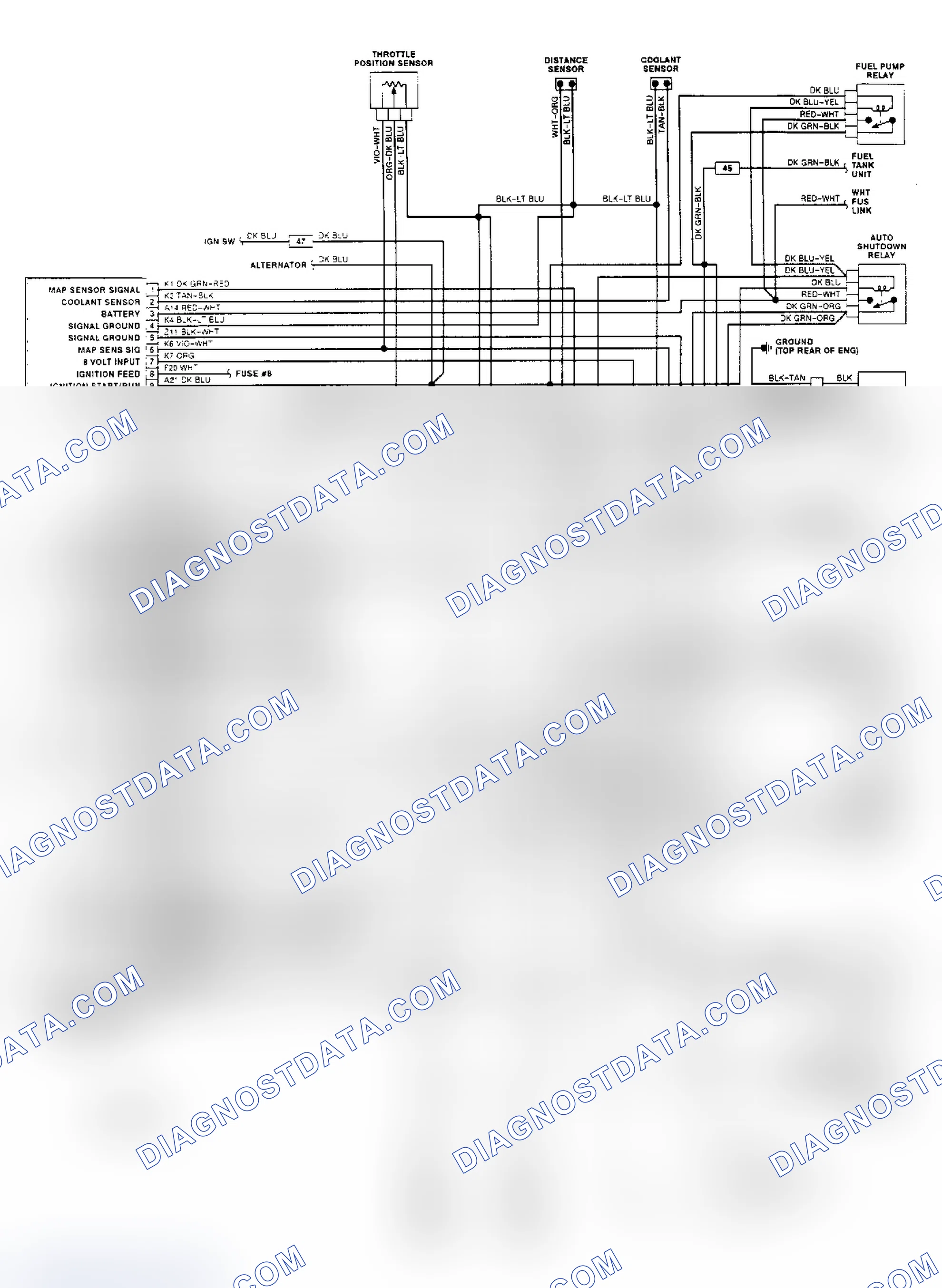 Scheme 57: Wiring Diagram (2.5L - FWD Van)