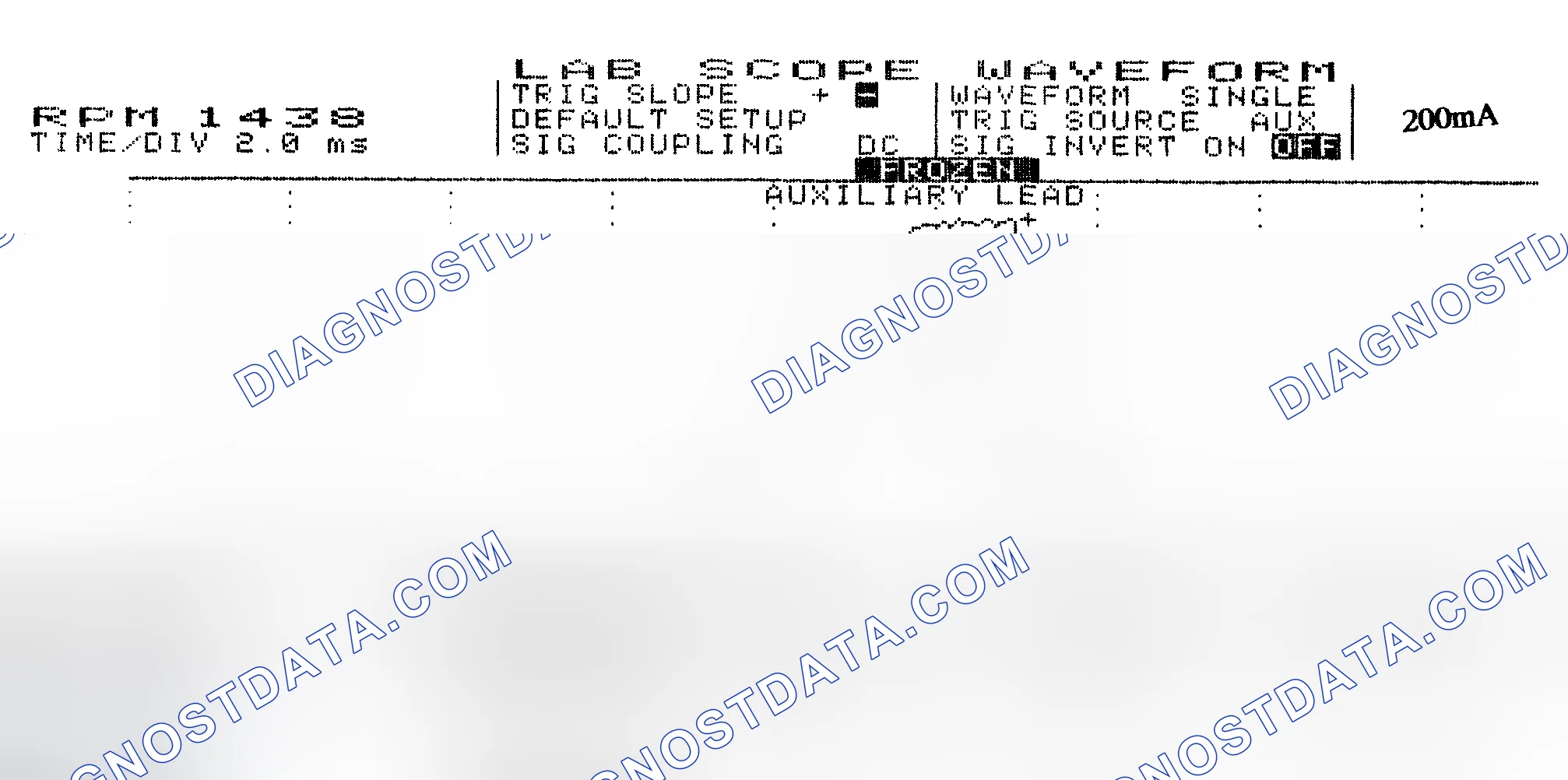 Scheme 15: Single Injector w/Normal Current Flow - Current Pattern