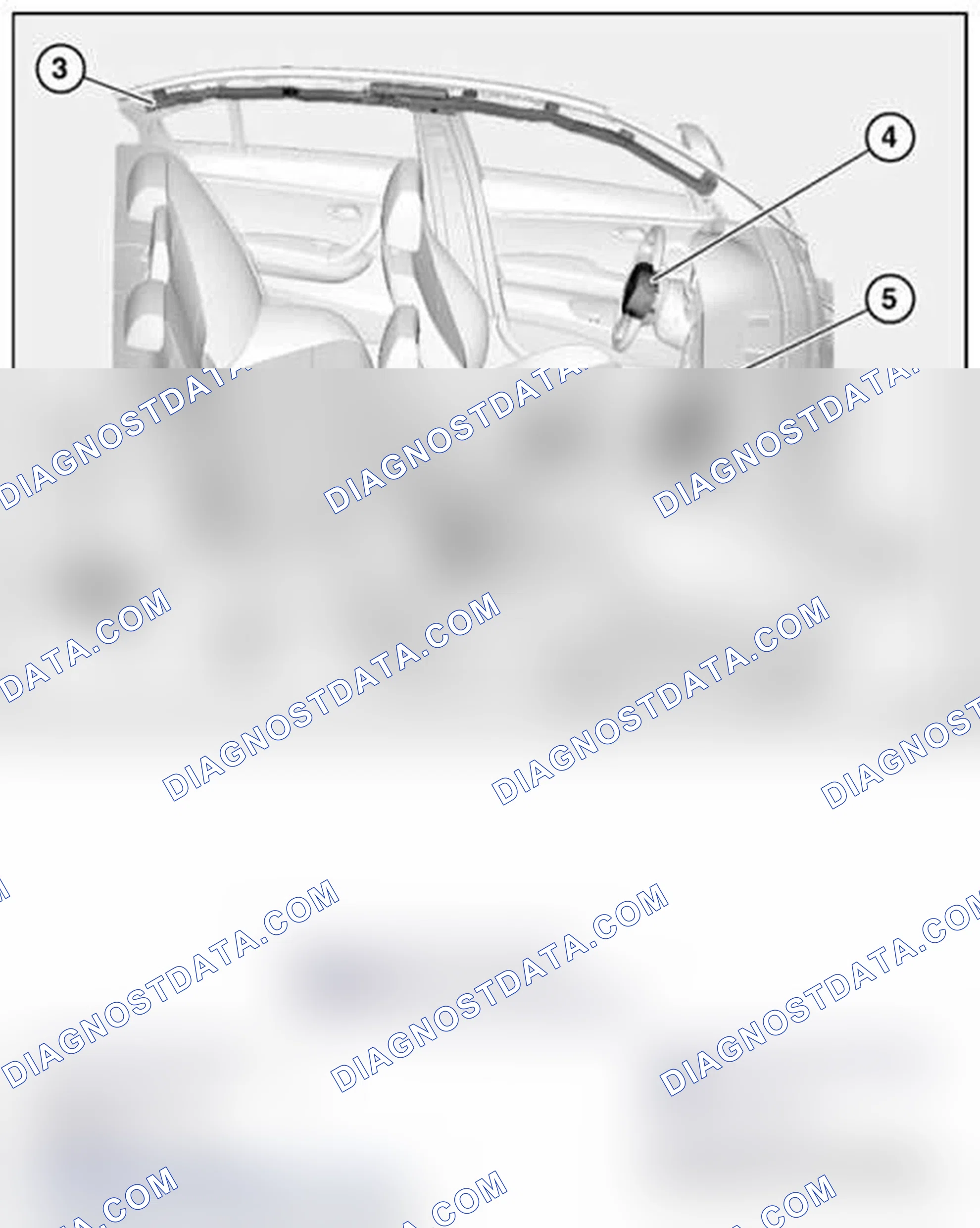 Scheme 65: 72 12... Overview of airbag modules, airbag control unit, belt tensioners