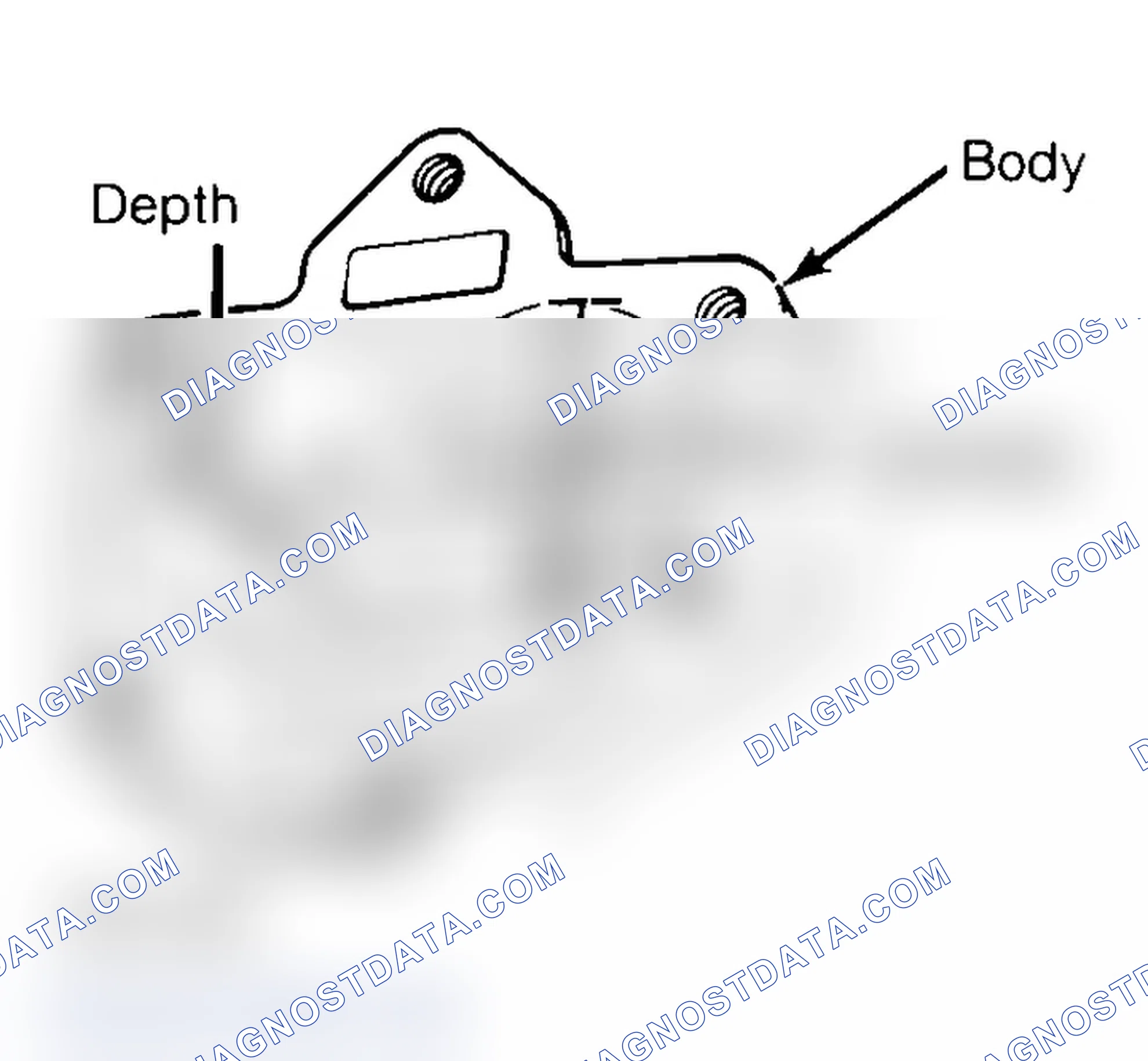 Scheme 35: Measuring Oil Pump Gear Cavity