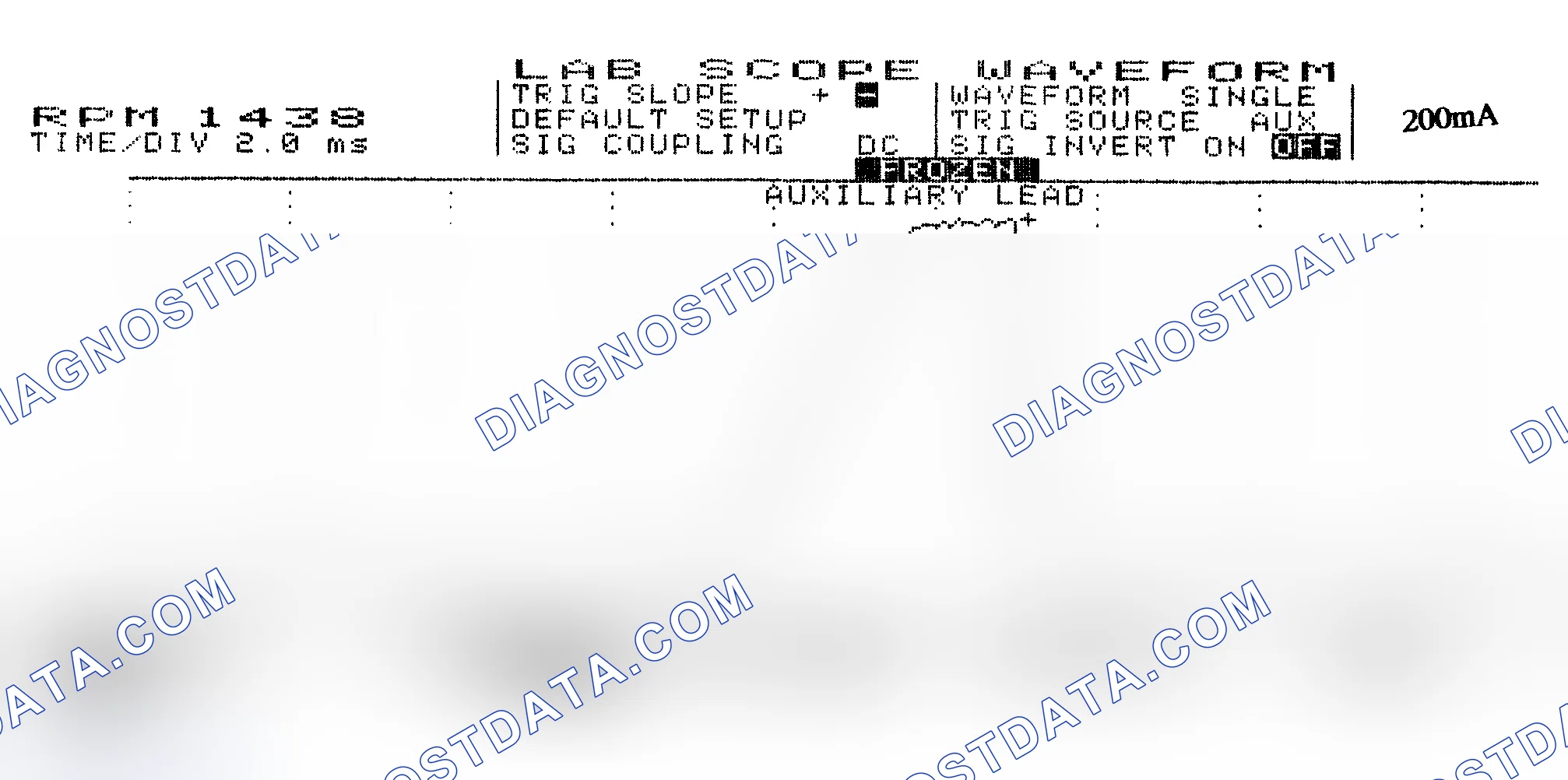 Scheme 15: Single Injector w/Normal Current Flow - Current Pattern