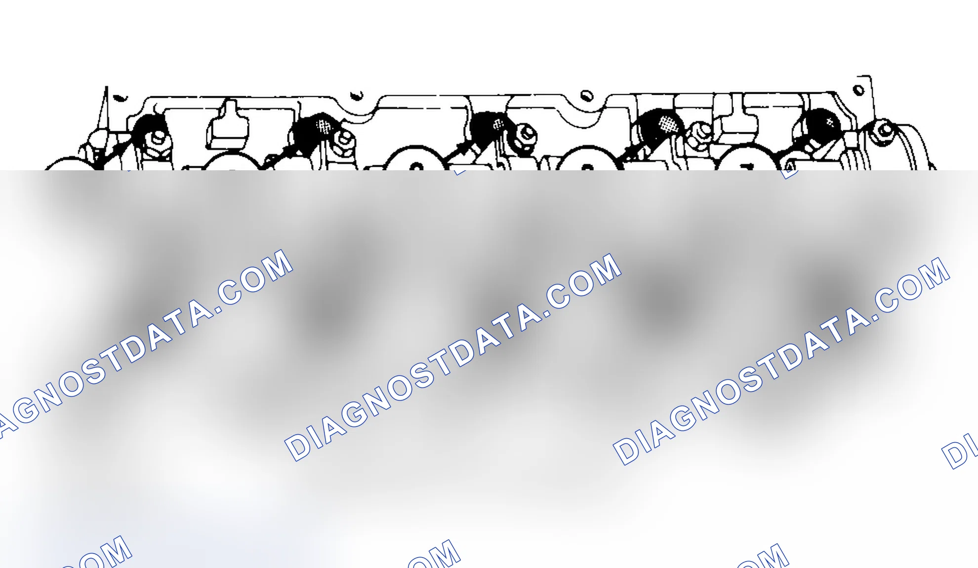 Scheme 3: Typical Cylinder Head Tightening or Loosening Sequence