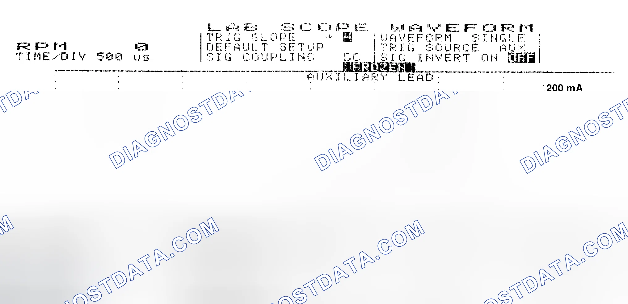 Scheme 17: Single Injector w/Normal Current Flow - Current Pattern