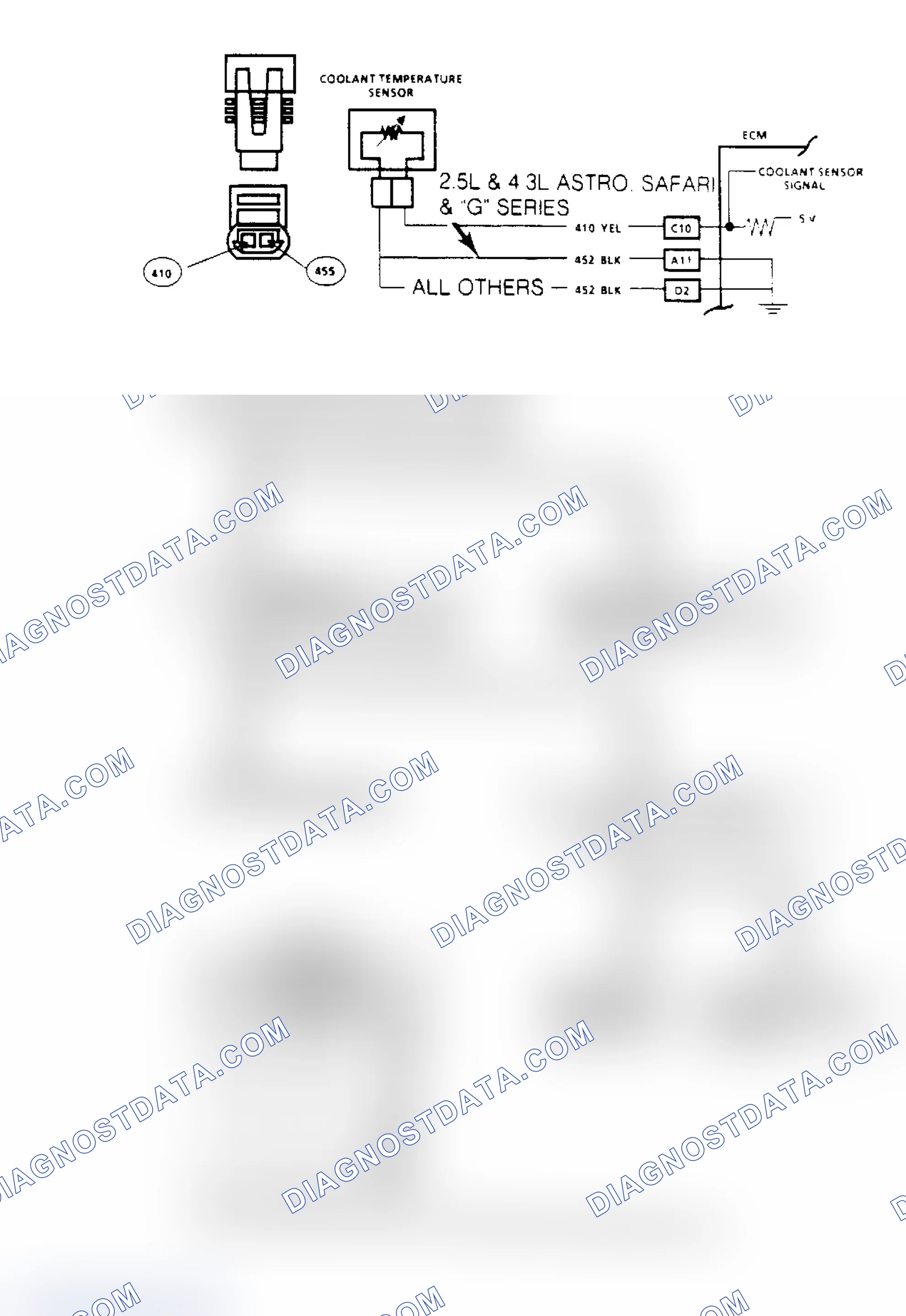 Scheme 123: Code 15 - Coolant Temp Sensor (Low Temperature Indicated) ("SCAN" Diagnostics)