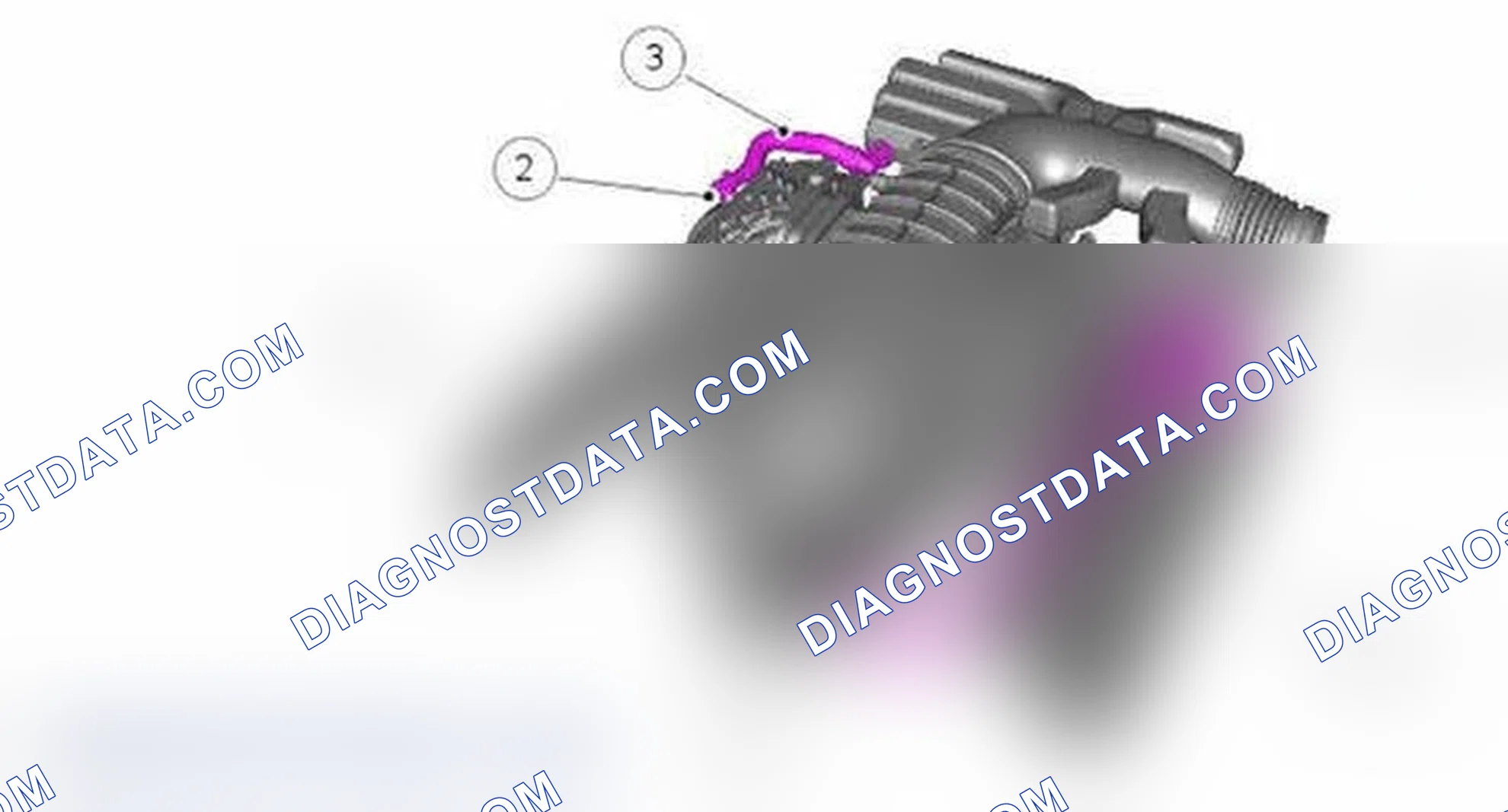 Scheme 1: Crankcase Ventilation Component Location
