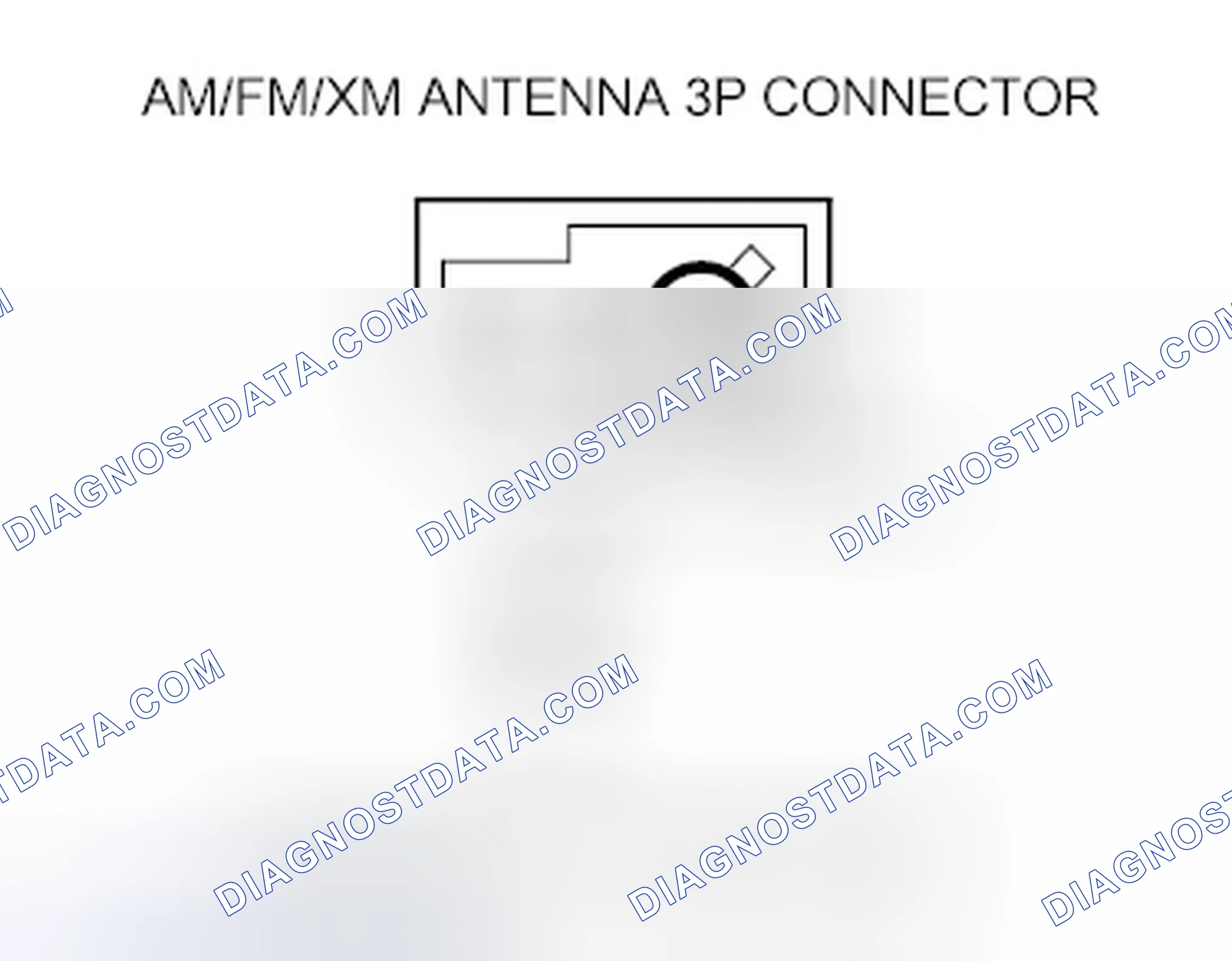 Scheme 68: Poor AM Or FM Radio Reception Or Interference (Without Navigation With XM)