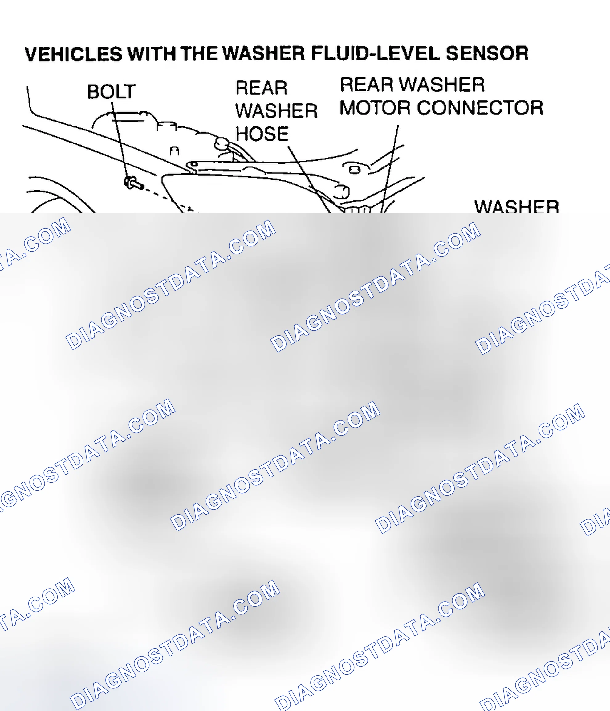 Scheme 9: WASHER TANK REMOVAL/INSTALLATION