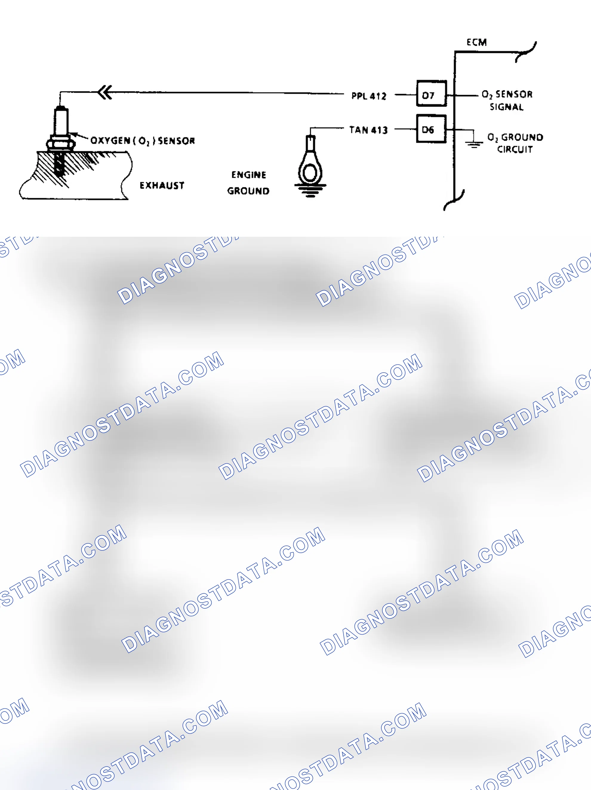 Scheme 98: Code 44, Lean Exhaust Indication Flow Chart & Schematic