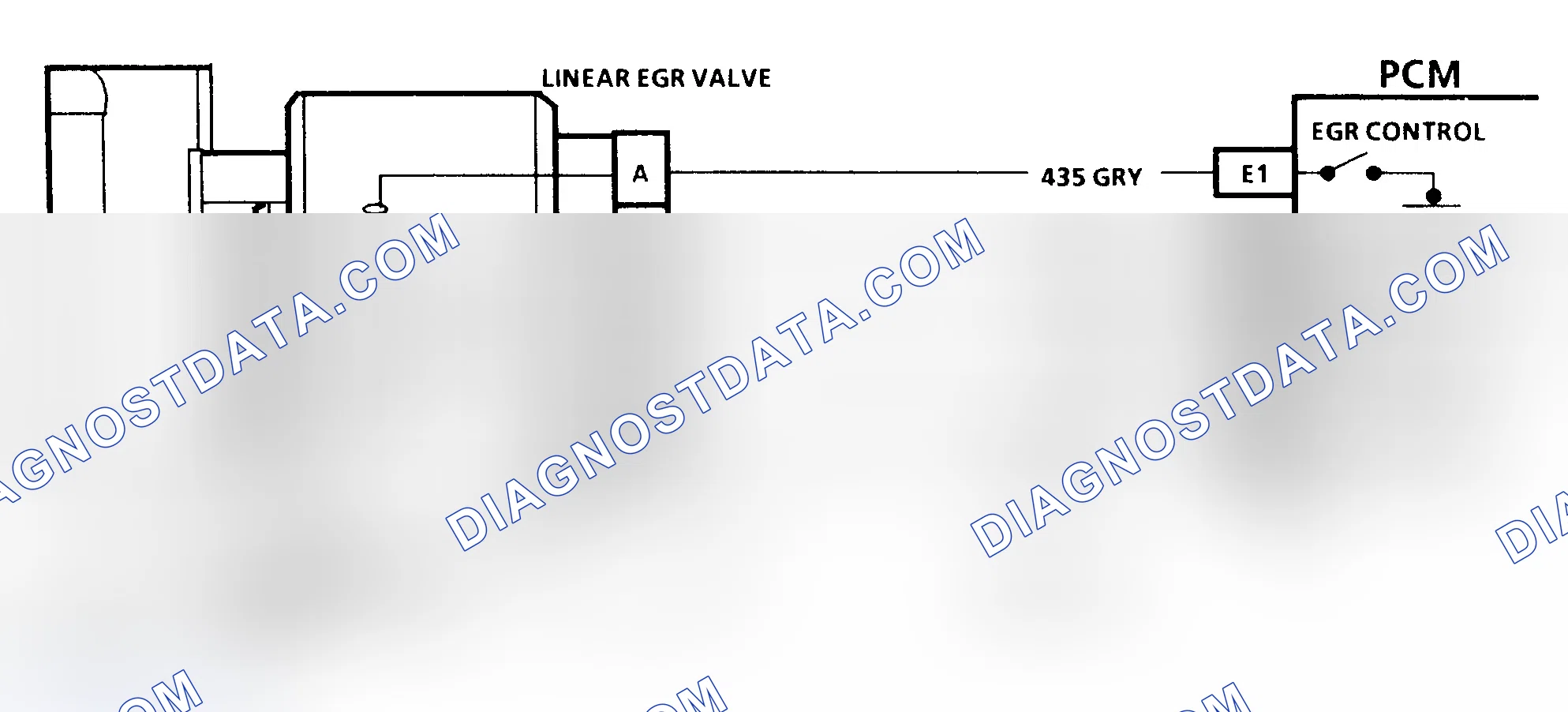 Scheme 263: CODE 32, Schematic, Linear EGR System Error (4.3L S & T Series W/ CPI)