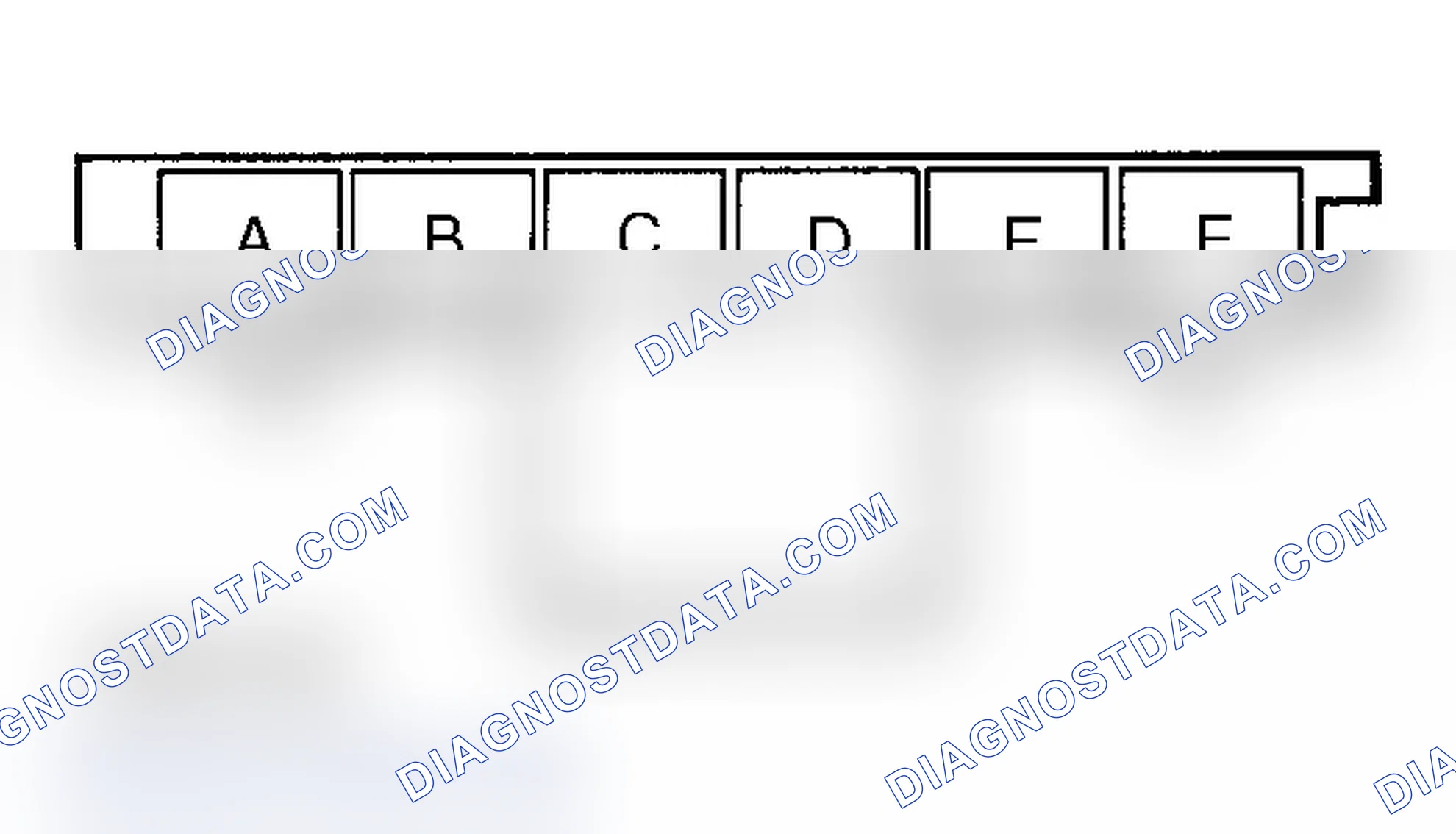 Scheme 84: TFP Manual Valve Position Switch Connector End View