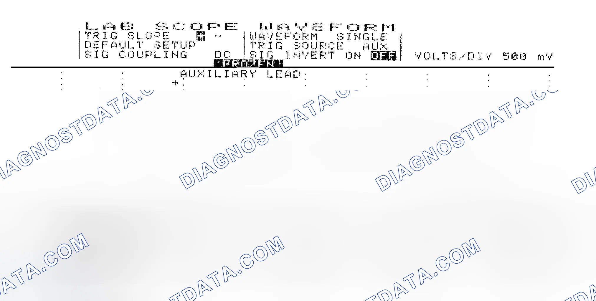 Scheme 14: Single Injector w/Excessive Current Flow - Current Pattern