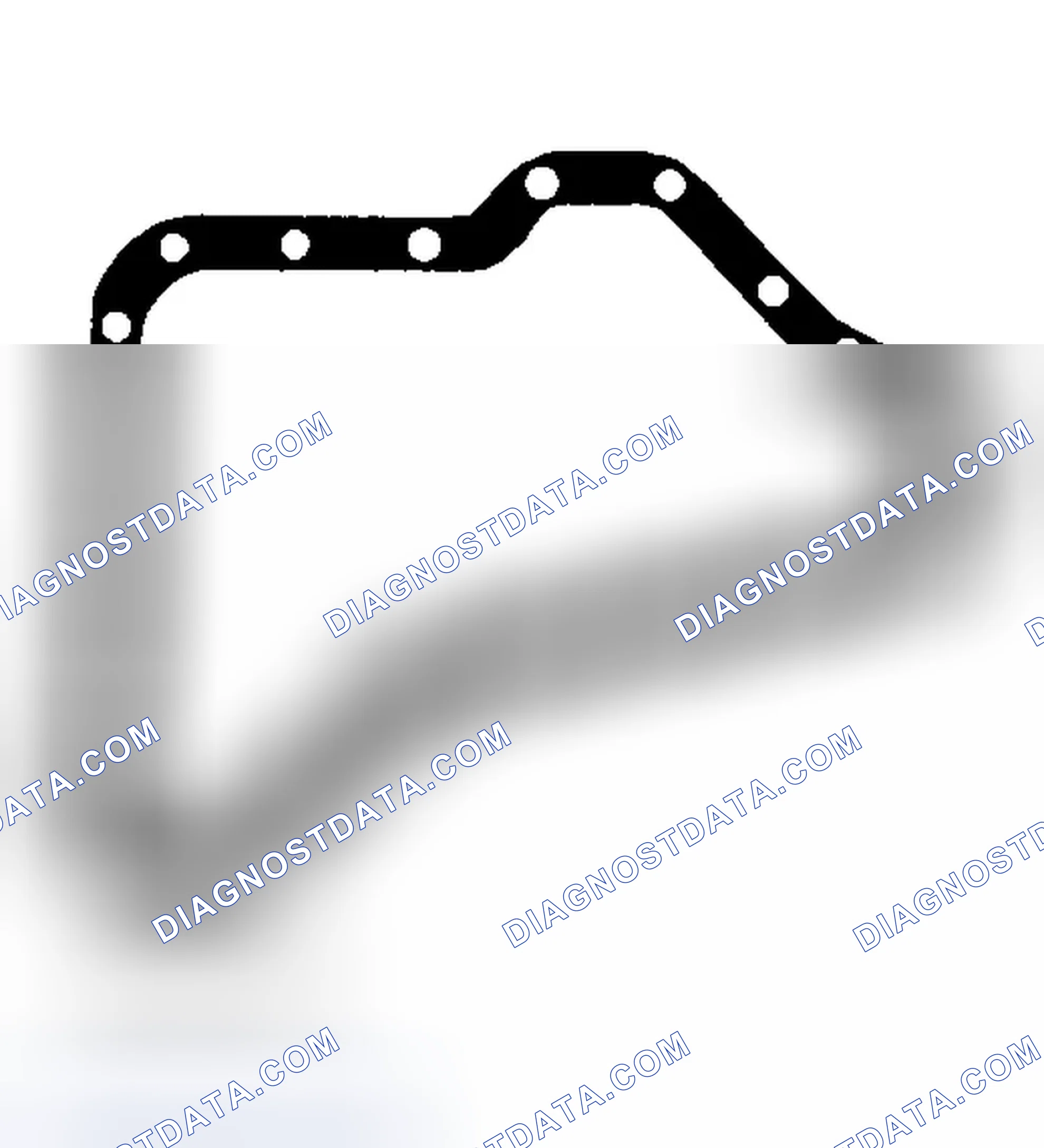 Scheme 405: Identifying Oil Pan Gasket (Hydra-Matic 4T65-E)
