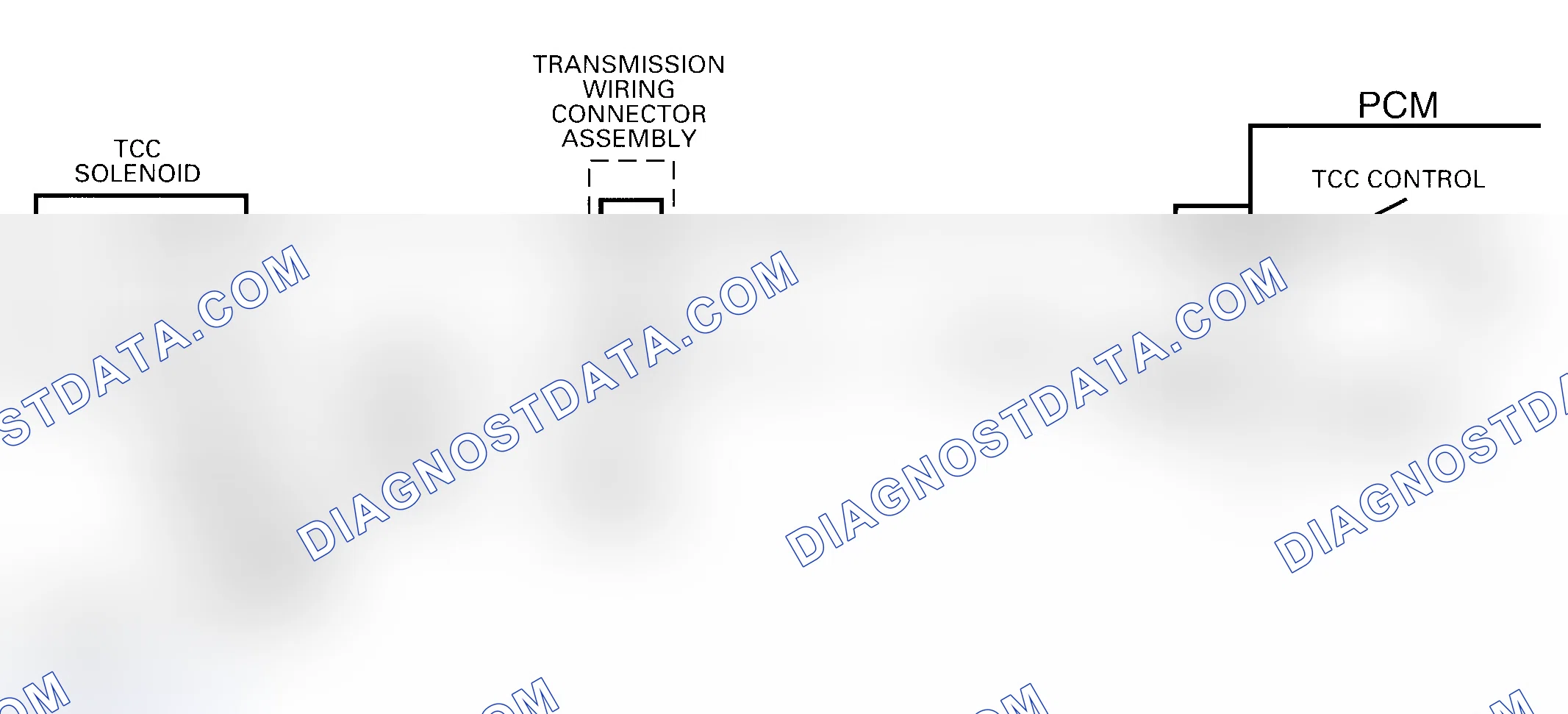 Scheme 181: Code 67 Schematic (4.3L) TCC Solenoid Circuit Check - 4L60-E Transmission