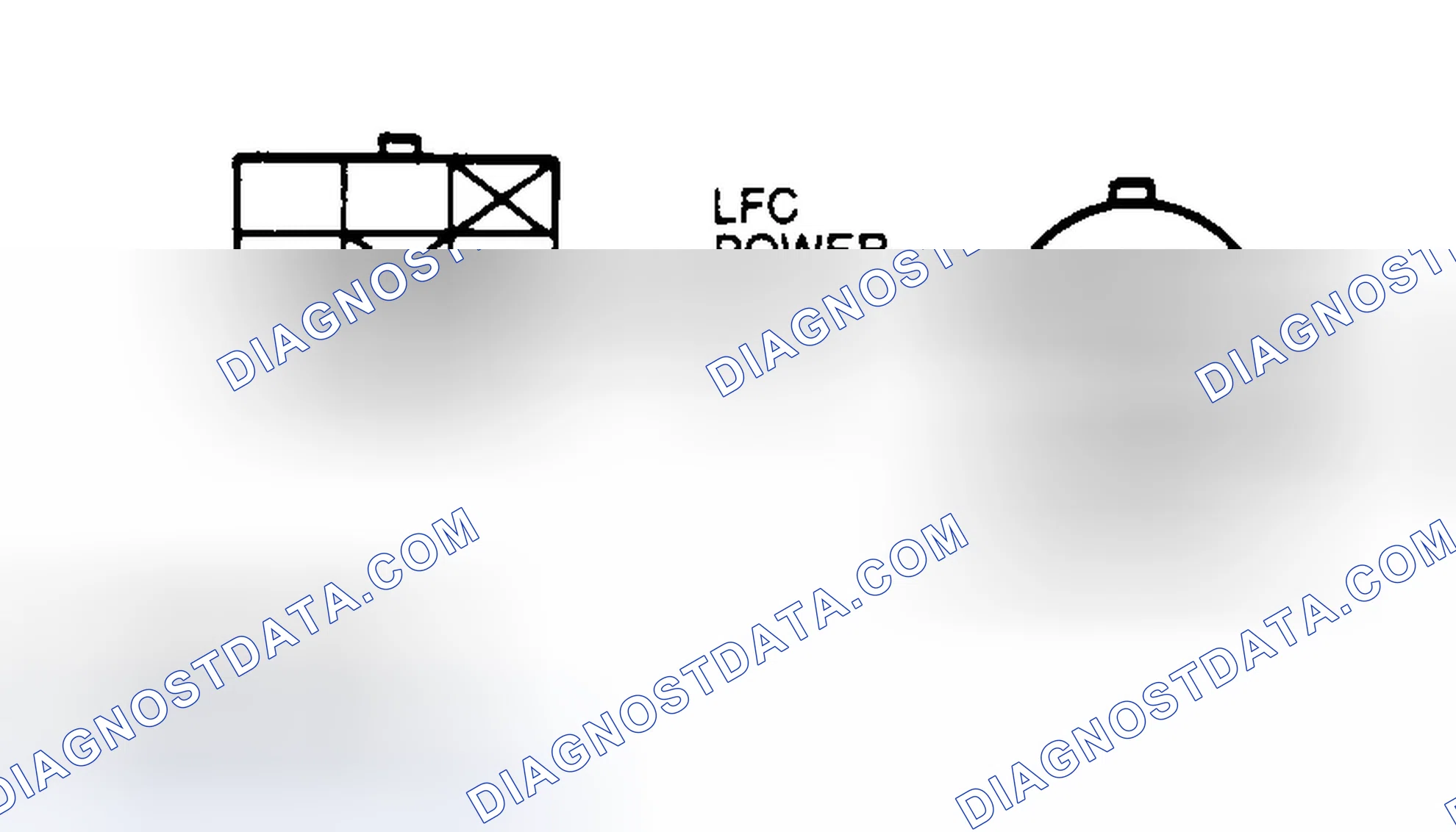 Scheme 101: LFC & Cooling Fan Wiring Harness Connector (1.9L)