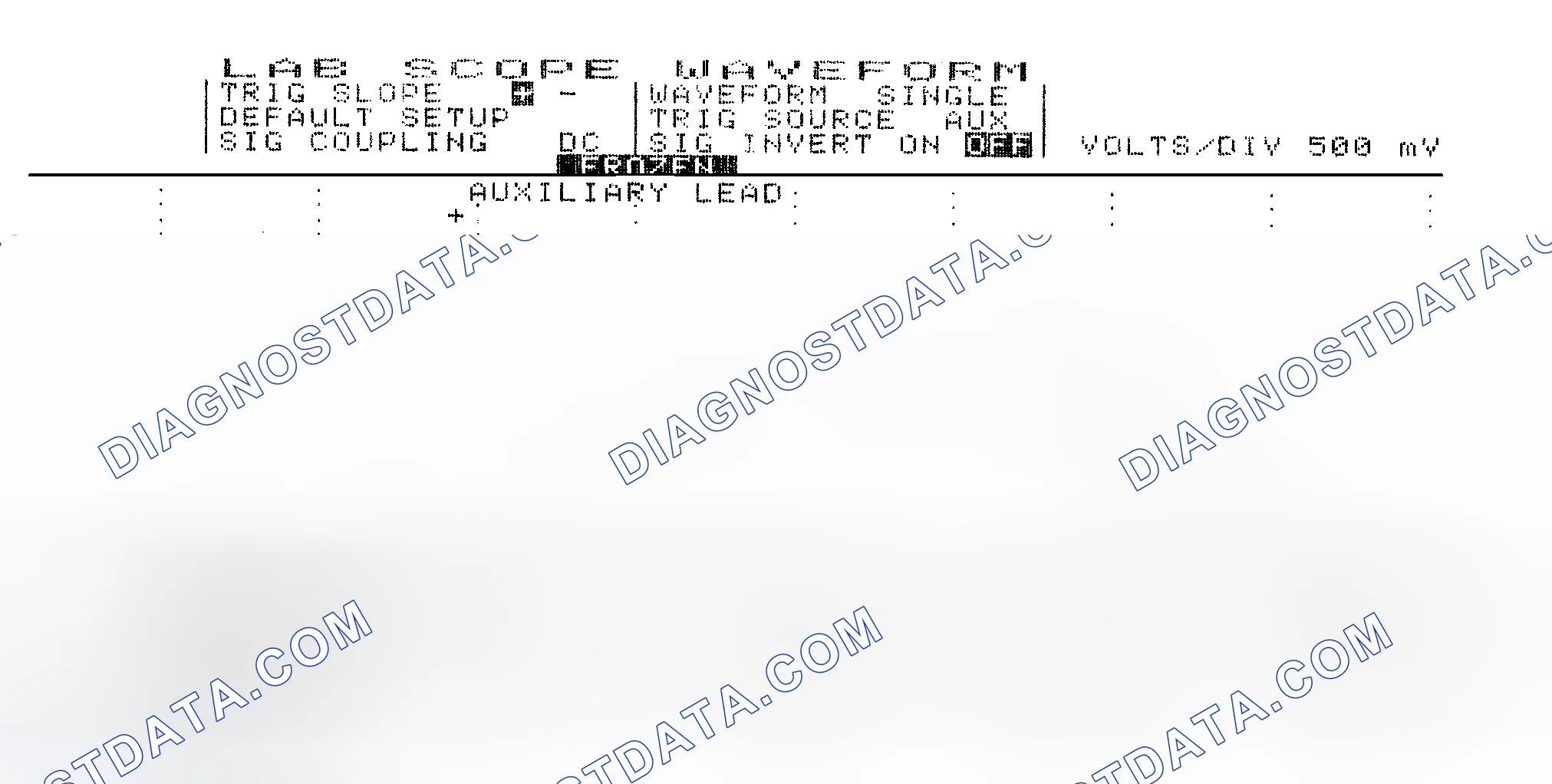 Scheme 14: Single Injector w/Excessive Current Flow - Current Pattern