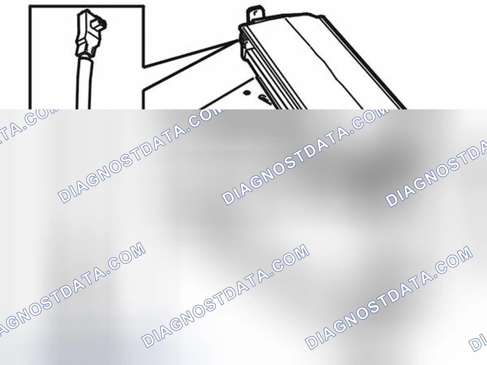 Scheme 138: Installation of adapter cable to passenger side airbag (SRS)