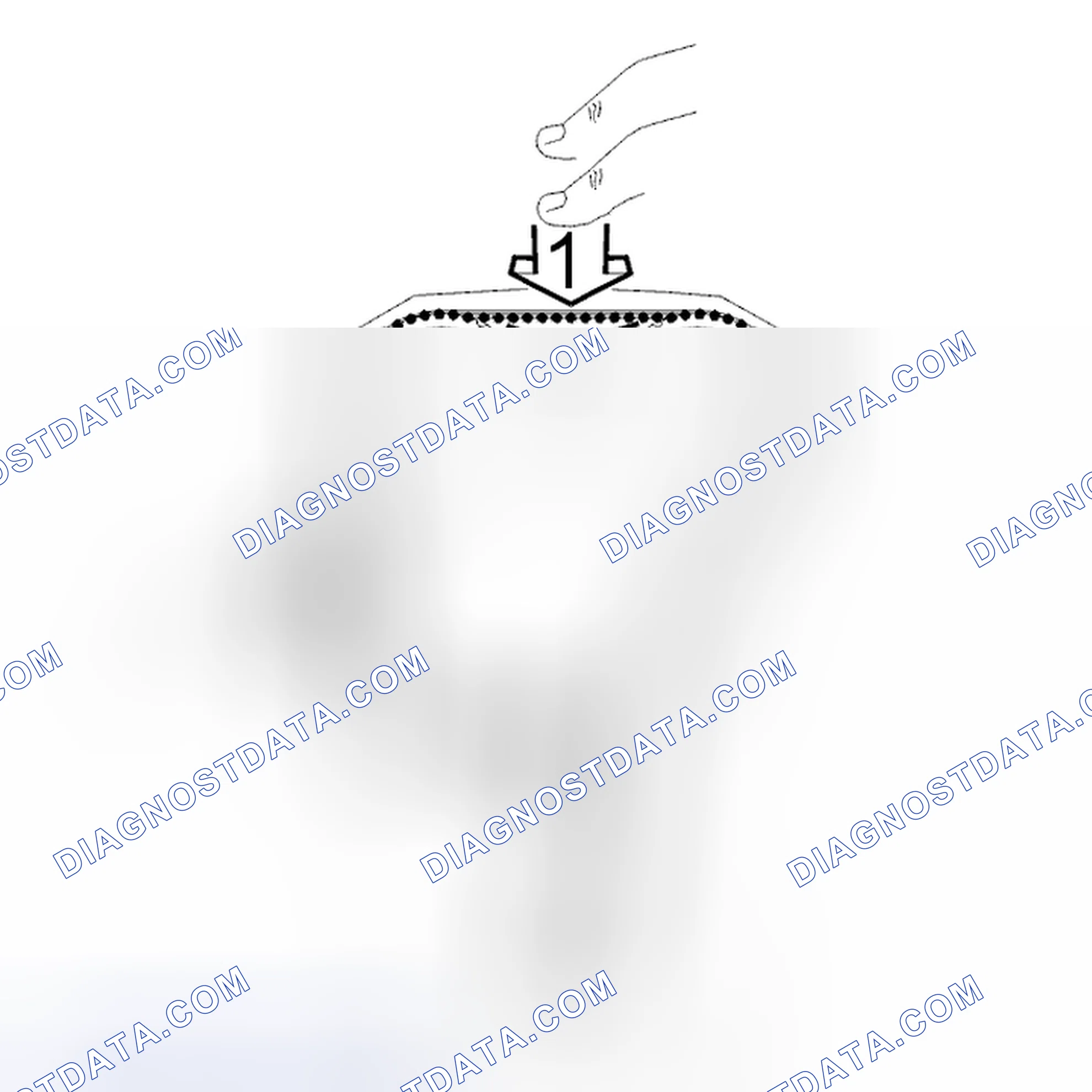Scheme 284: Checking the markings and belt tension