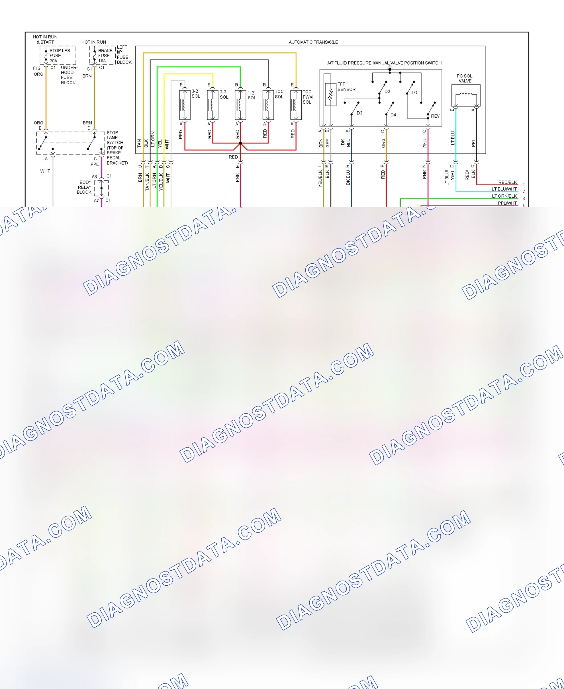 Scheme 30: PCM Wiring Diagram (Avalanche, Sierra, Silverado, Suburban, Tahoe, Yukon & Yukon XL - 4.8L & 5.3L - With Case Ground HO2S - 3 Of 5)