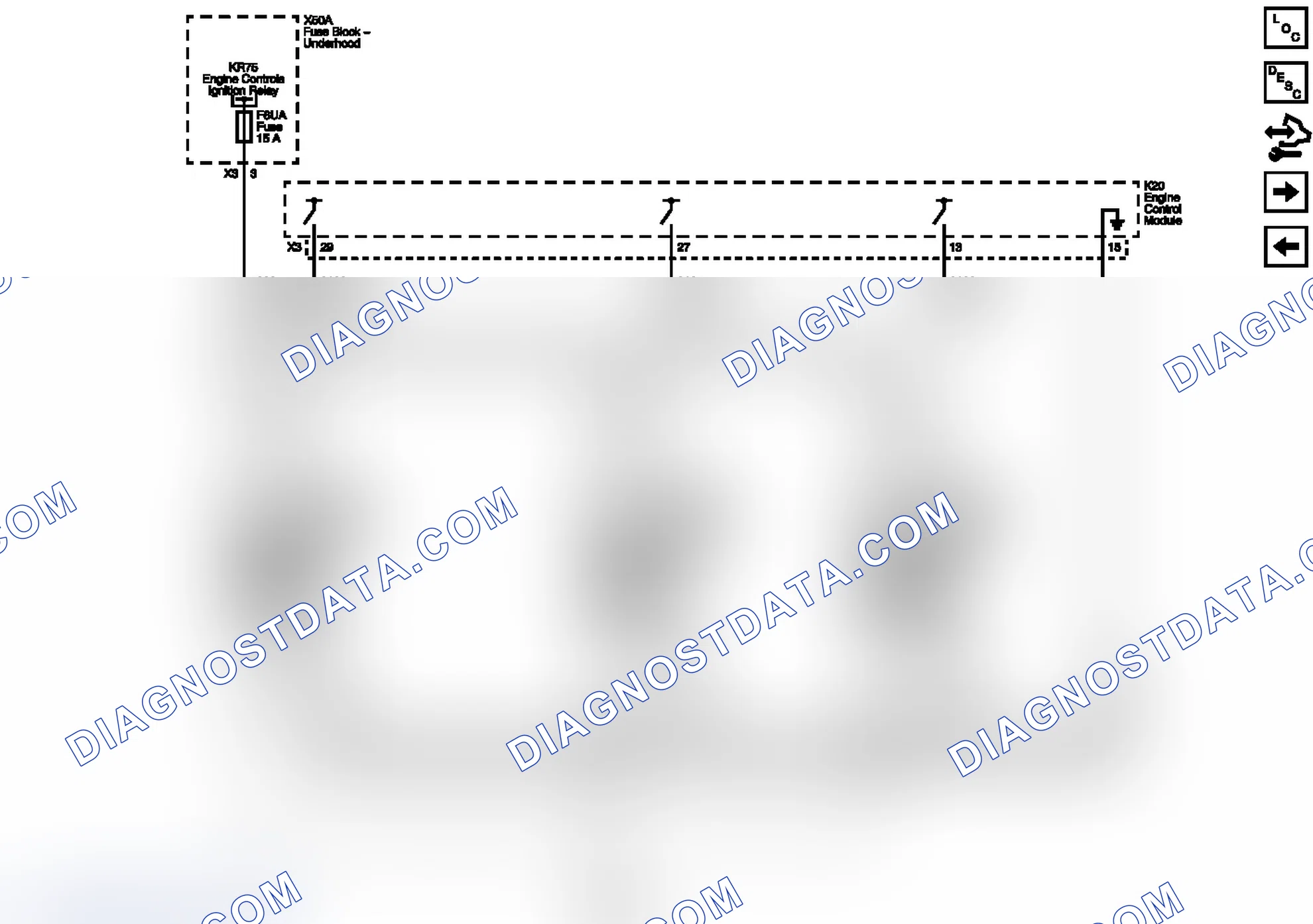 Scheme 104: Ignition Controls - Bank 2 Ignition System
