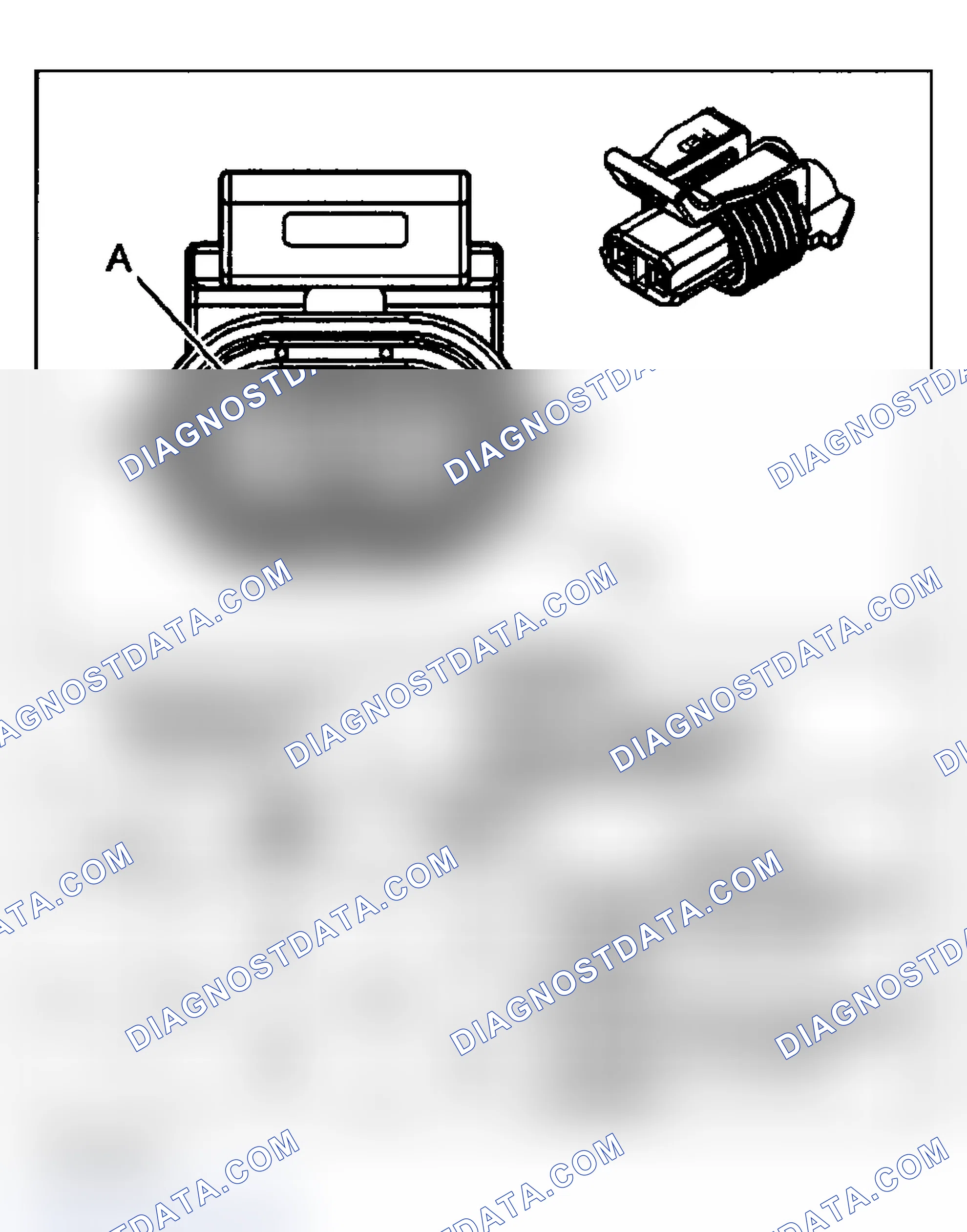 Scheme 4: Steering Controls Connector End Views
