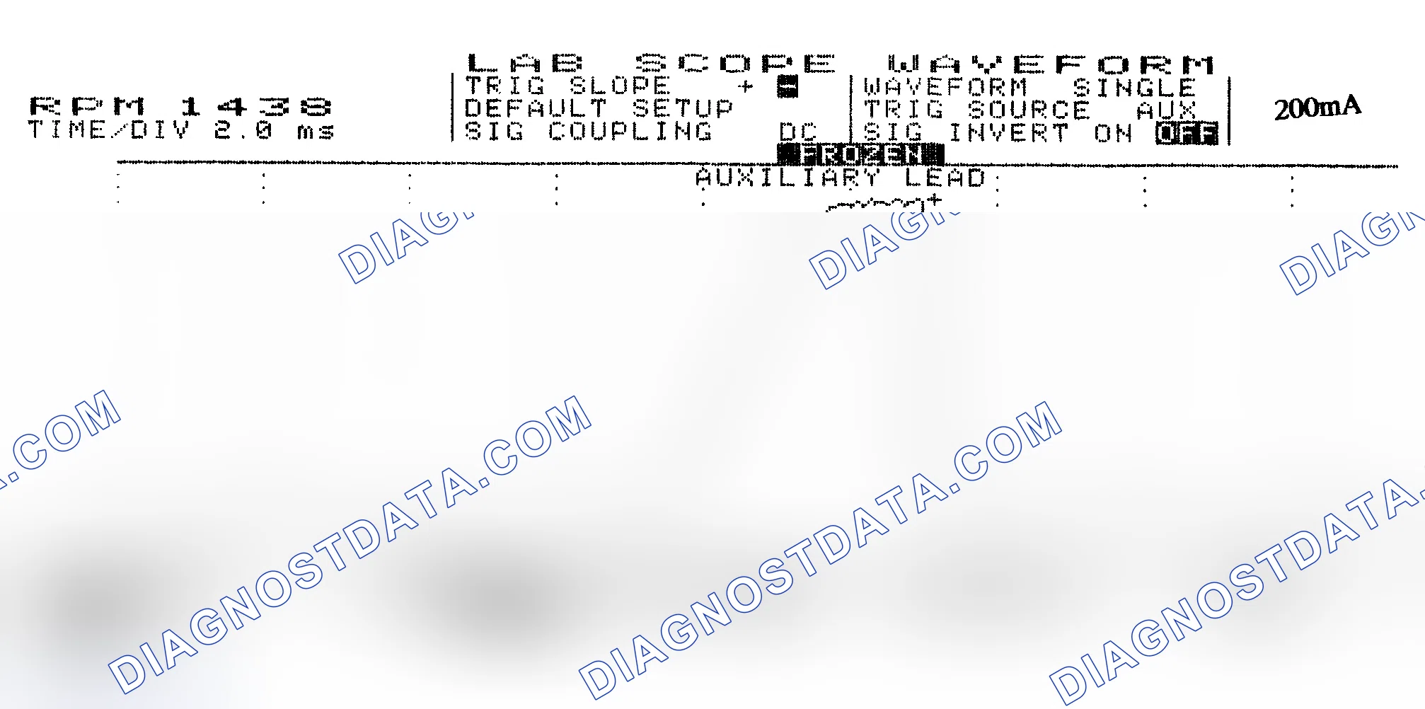 Scheme 15: Single Injector w/Normal Current Flow - Current Pattern