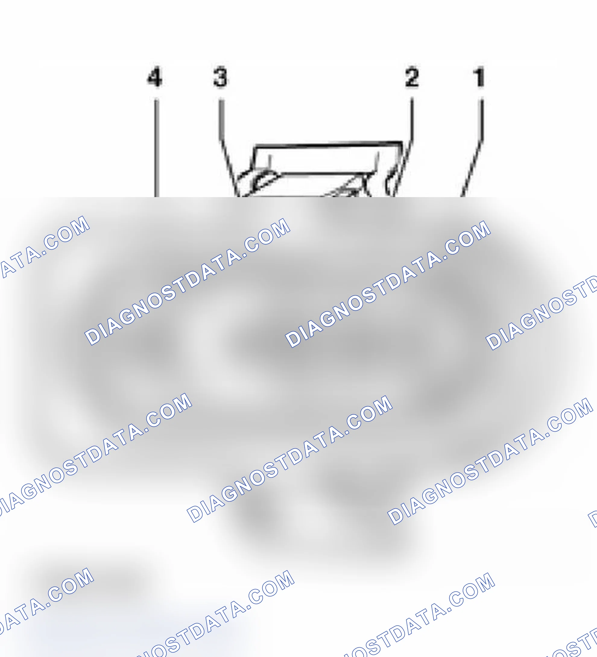 Scheme 689: Checking oxygen sensor wires