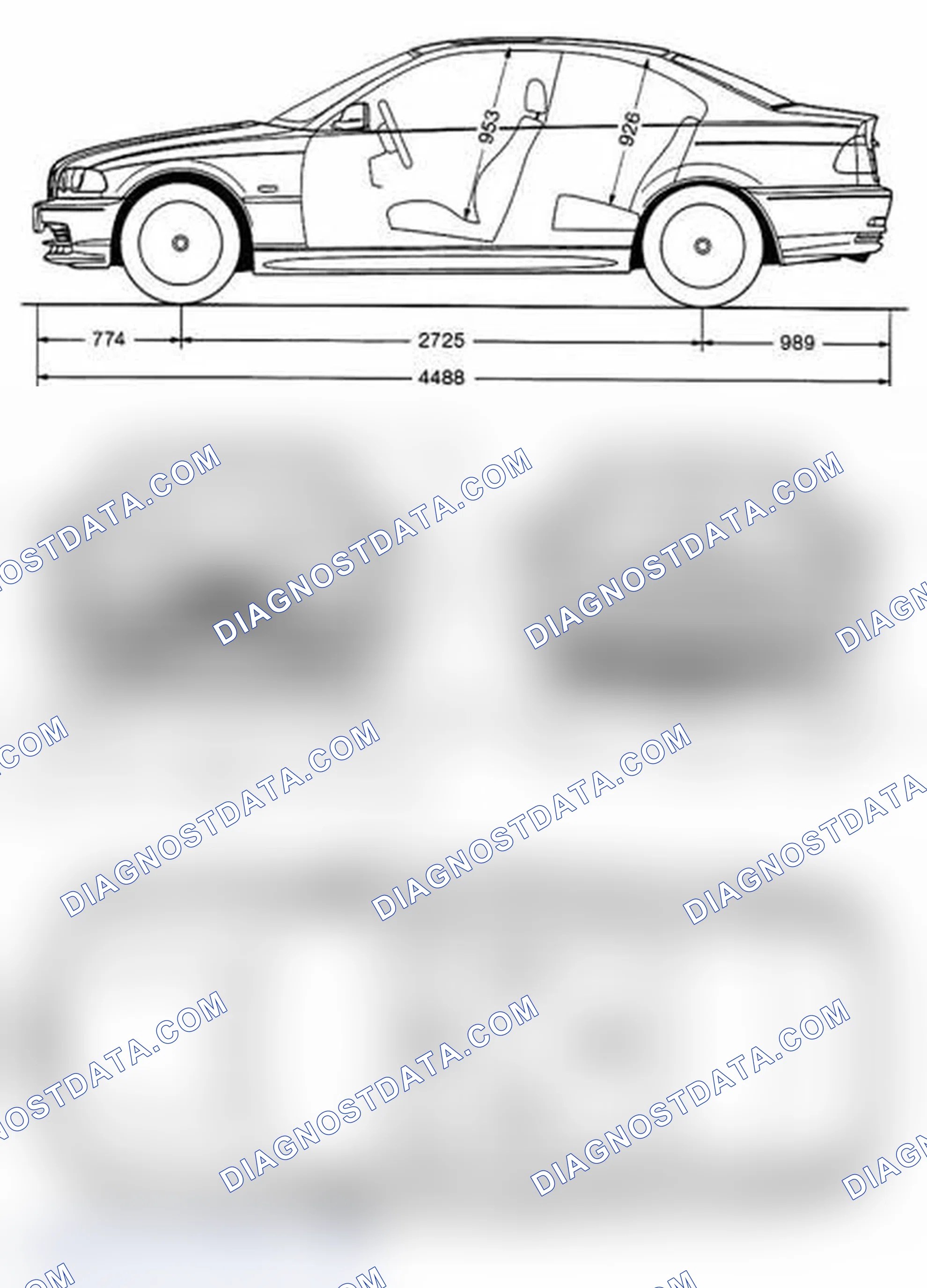Scheme 69: E46/2 Dimensions