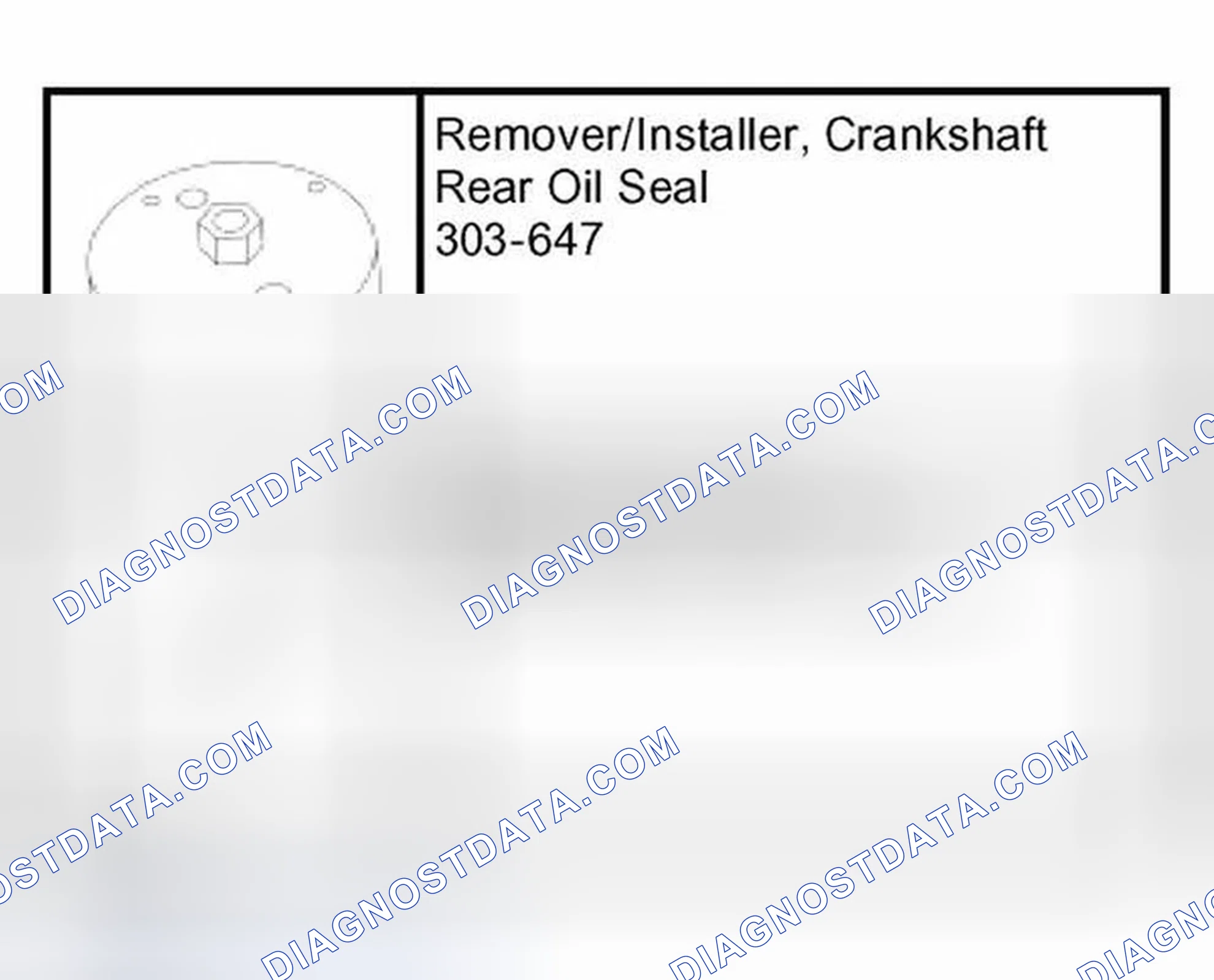 Scheme 559: Special Tool(s)