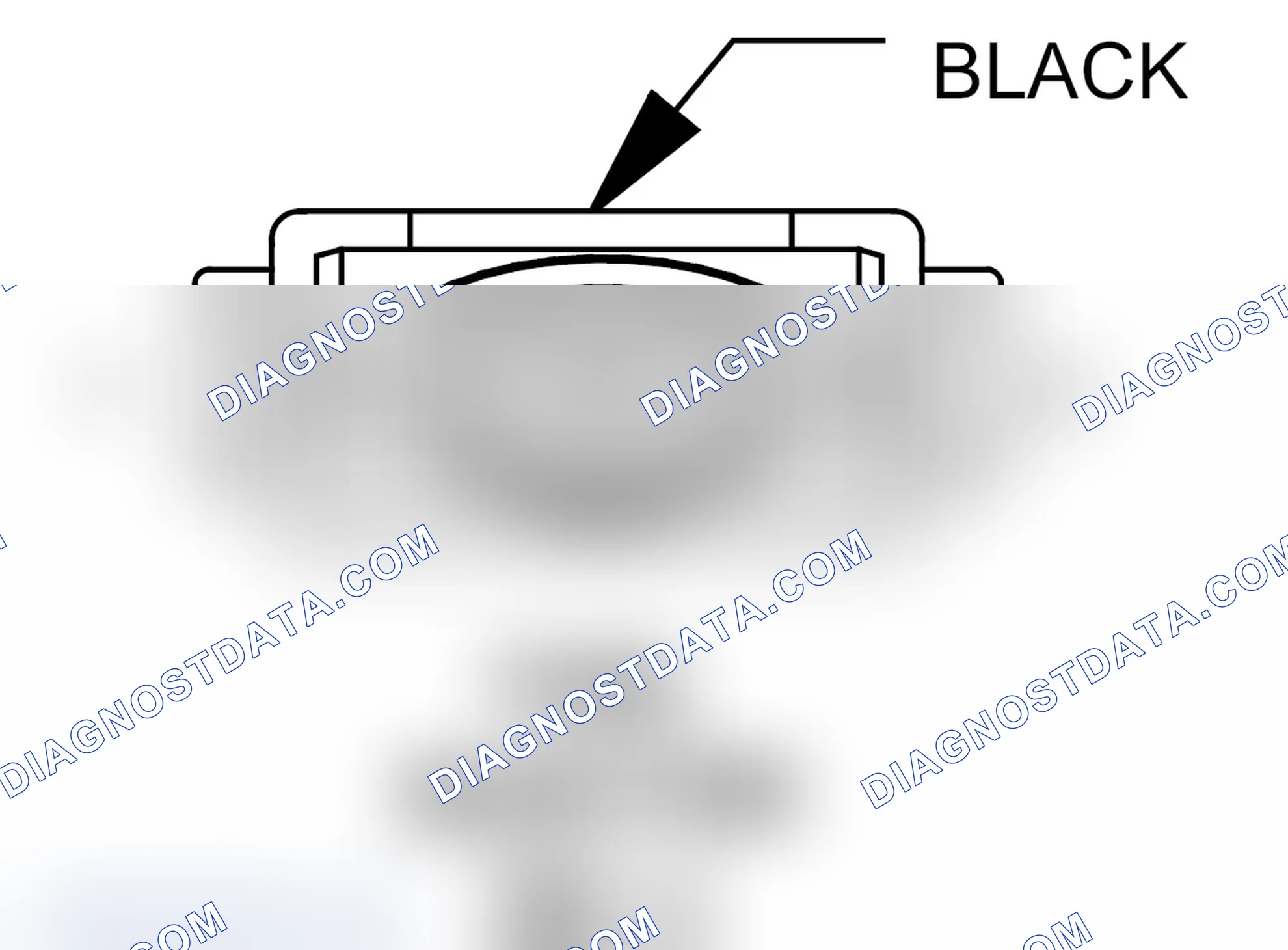 Scheme 131: Fuel Injector 4 Connector End View