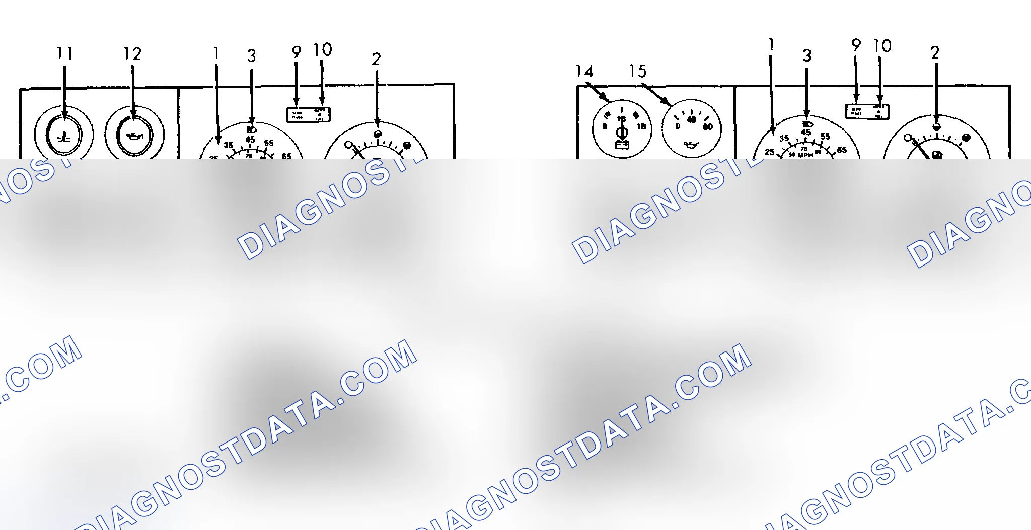 Scheme 24: SERVICE INDICATOR & WARNING LIGHTS
