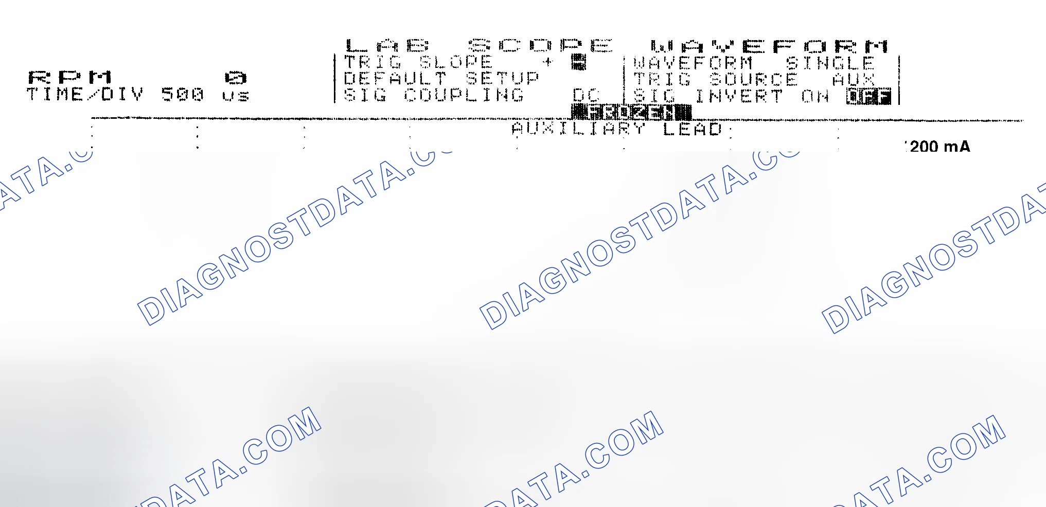 Scheme 17: Single Injector w/Normal Current Flow - Current Pattern